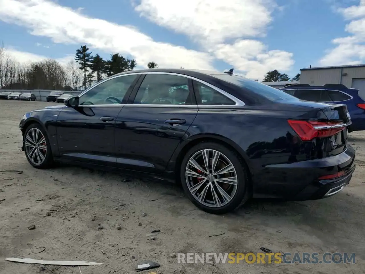 2 Photograph of a damaged car WAUL2BF27KN075180 AUDI A6 2019