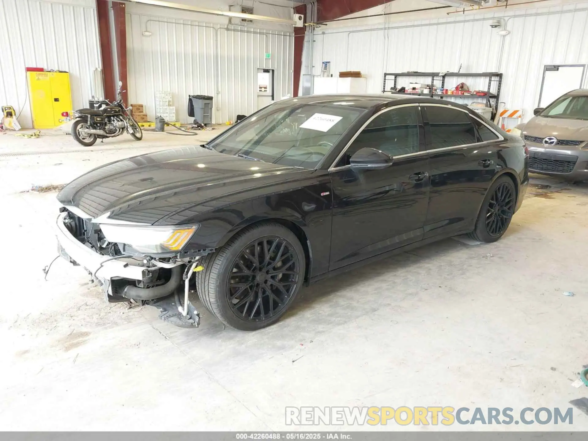 2 Photograph of a damaged car WAUM2AF20KN026773 AUDI A6 2019