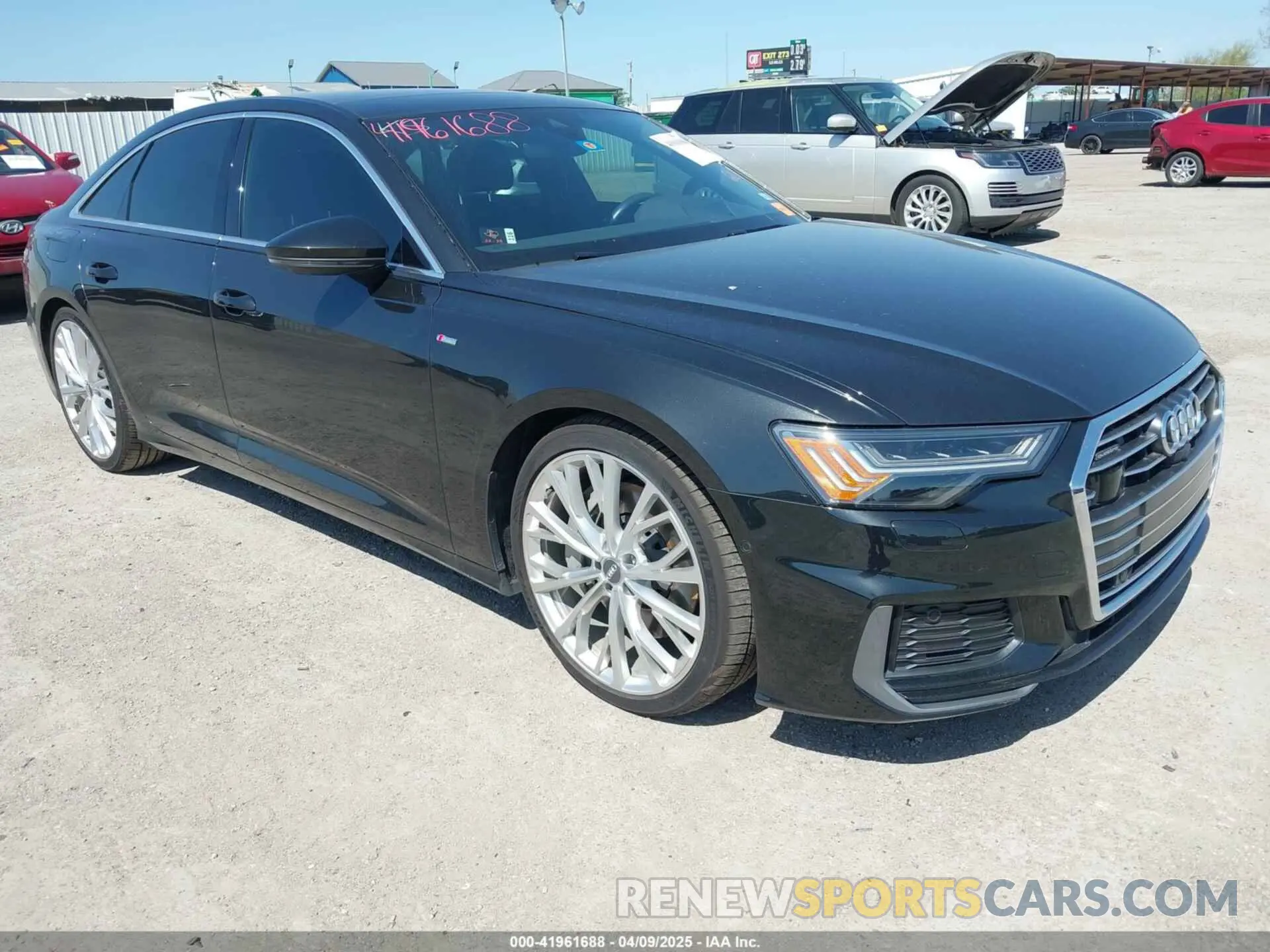 1 Photograph of a damaged car WAUM2AF20KN036462 AUDI A6 2019