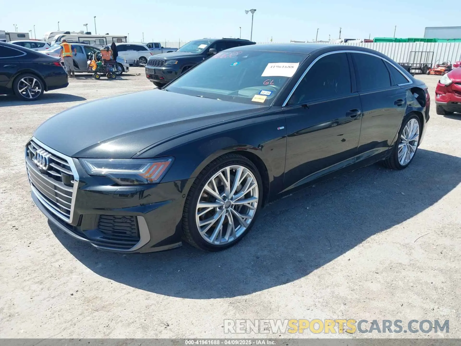 2 Photograph of a damaged car WAUM2AF20KN036462 AUDI A6 2019