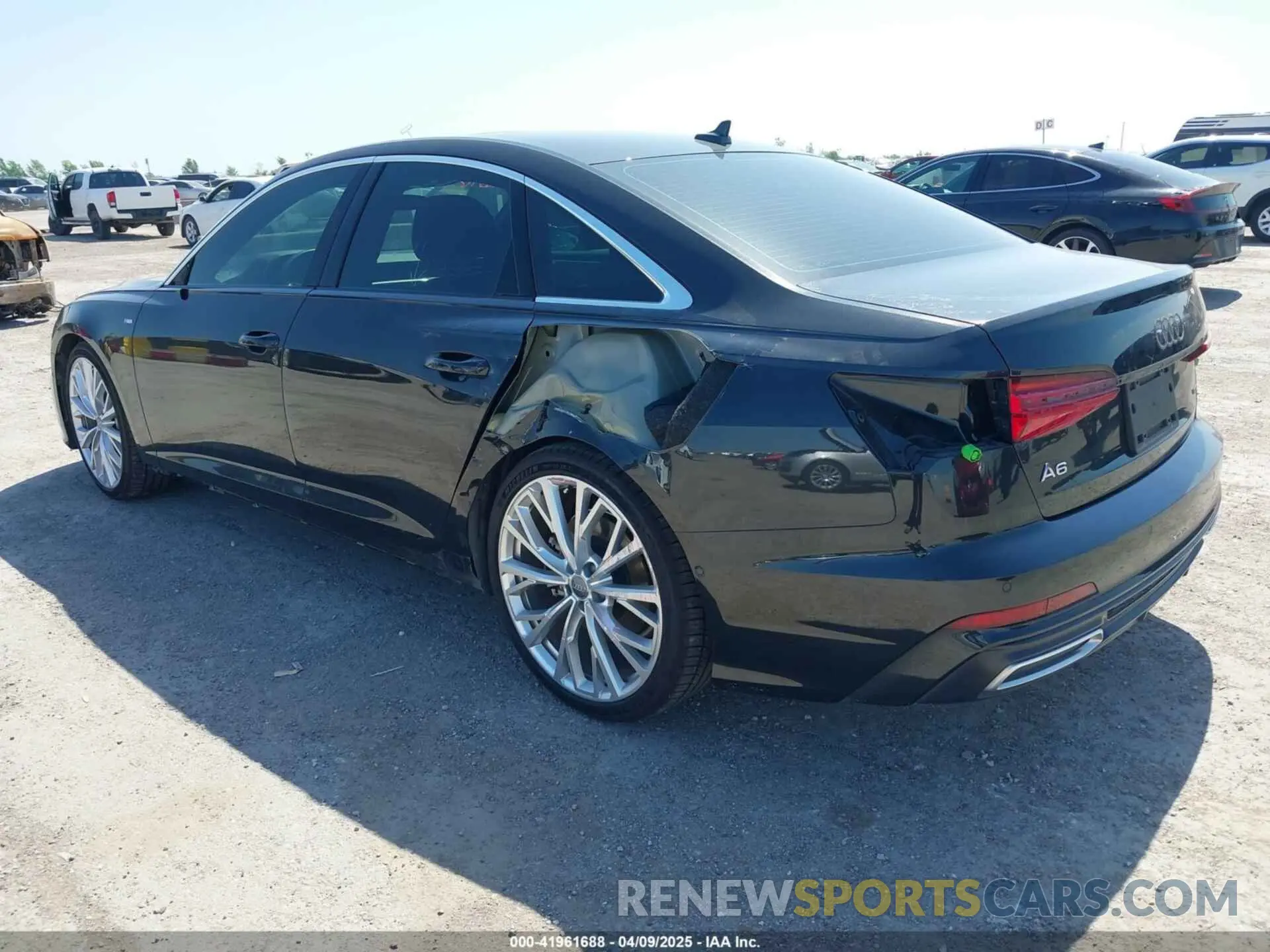 3 Photograph of a damaged car WAUM2AF20KN036462 AUDI A6 2019