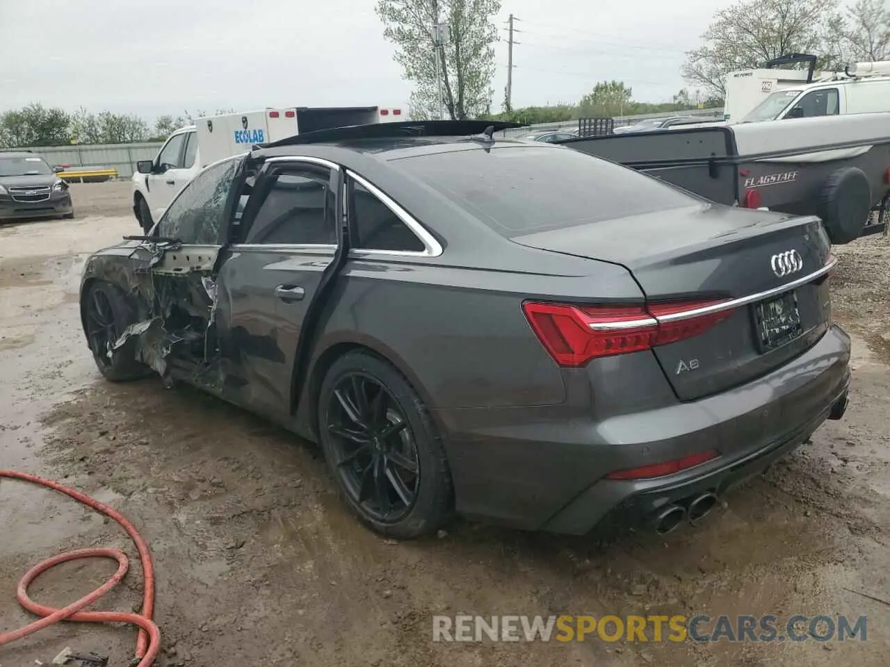 2 Photograph of a damaged car WAUM2AF21KN025311 AUDI A6 2019