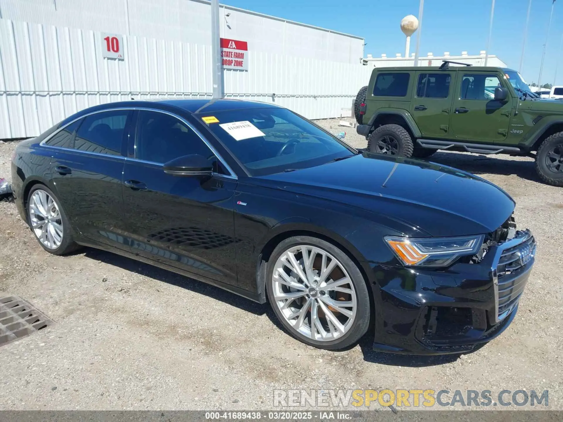 1 Photograph of a damaged car WAUM2AF21KN026507 AUDI A6 2019