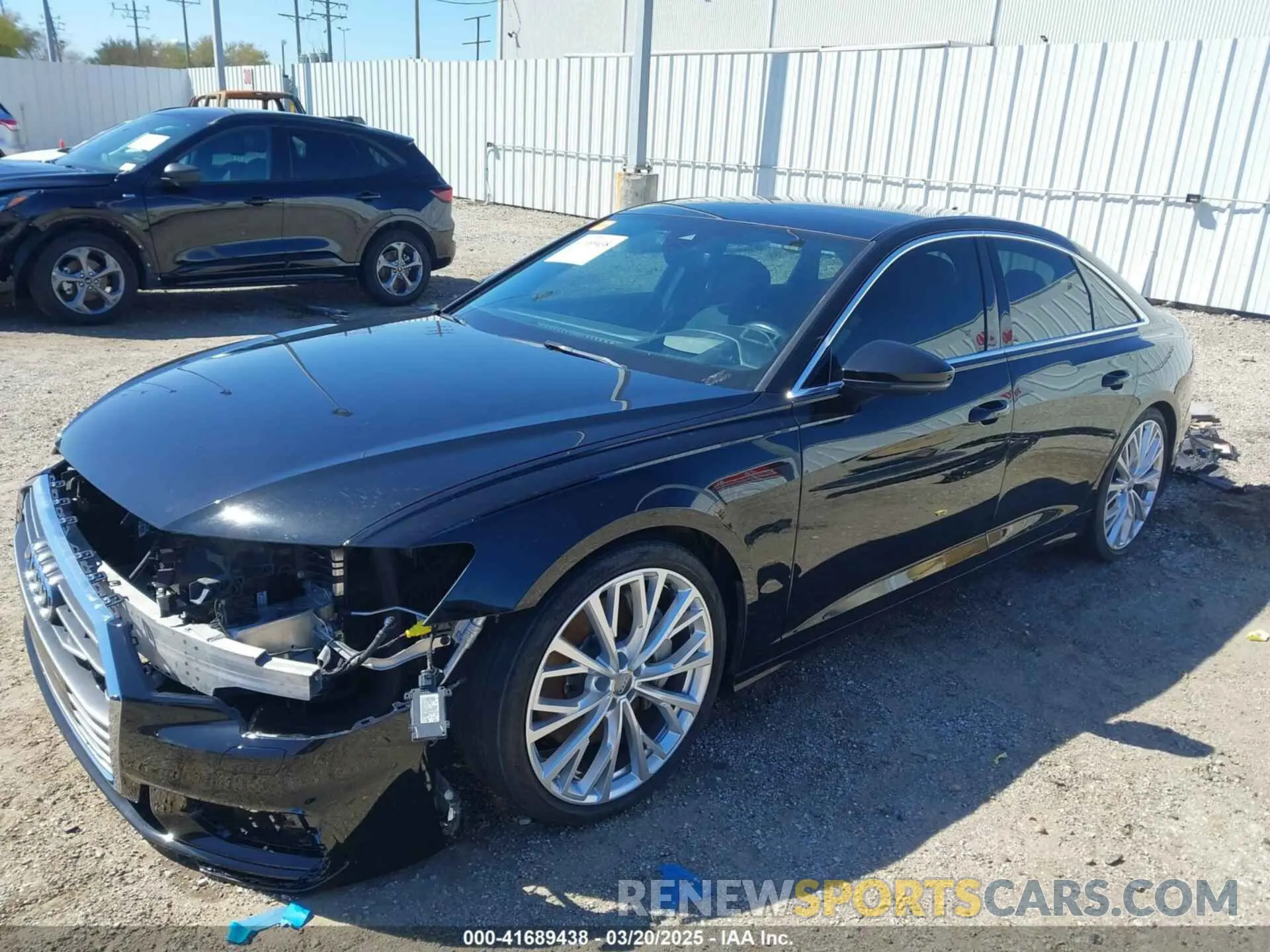 2 Photograph of a damaged car WAUM2AF21KN026507 AUDI A6 2019