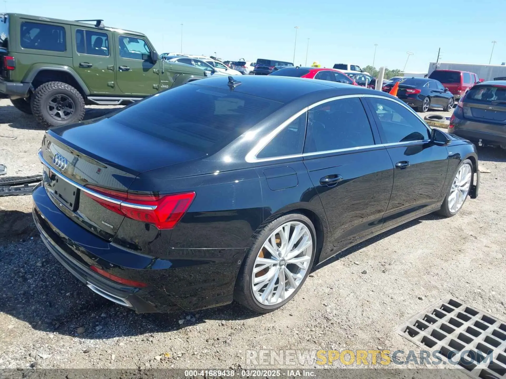 4 Photograph of a damaged car WAUM2AF21KN026507 AUDI A6 2019