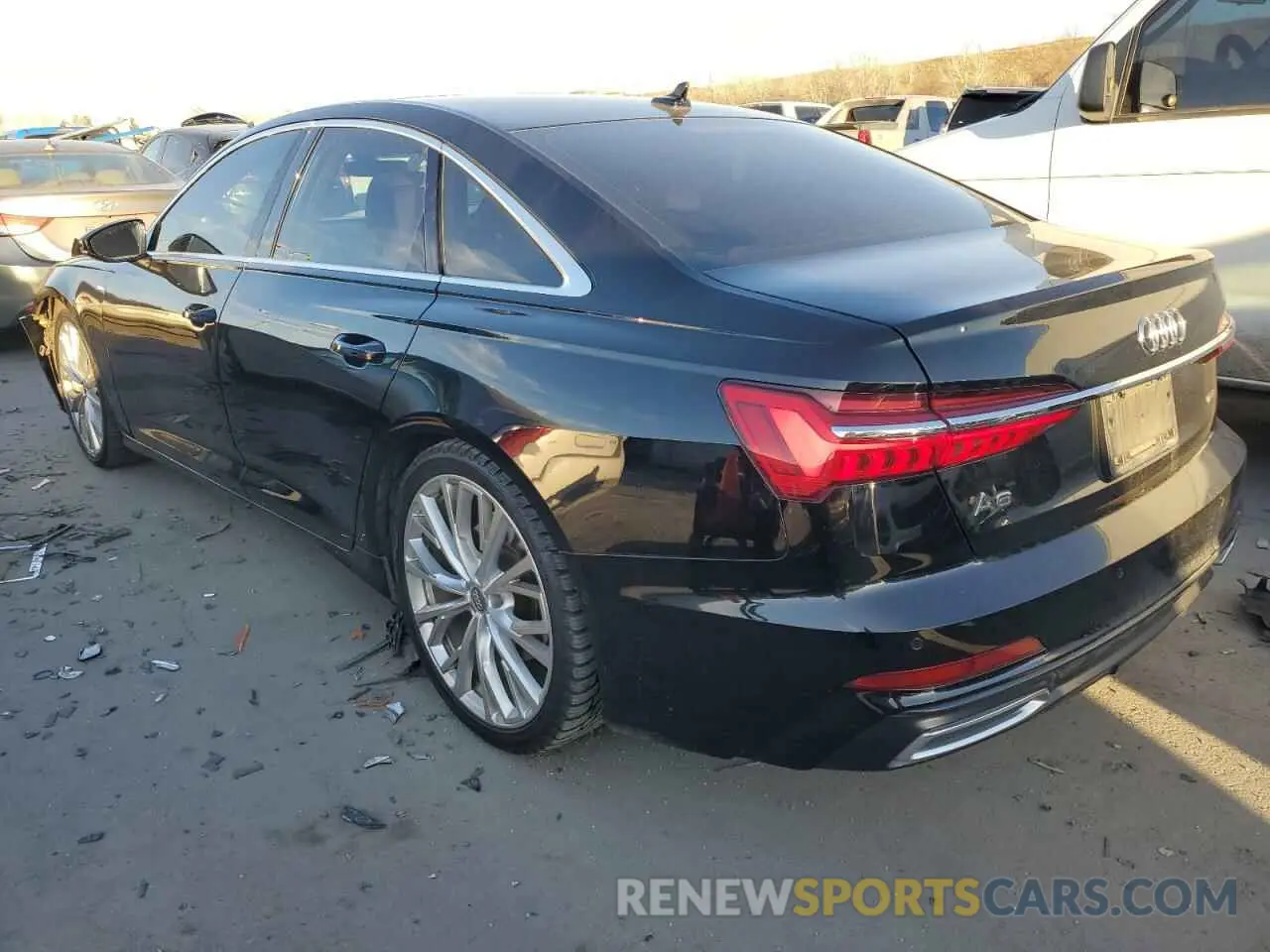 2 Photograph of a damaged car WAUM2AF21KN072452 AUDI A6 2019