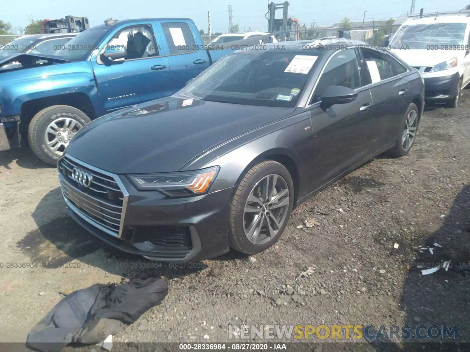 2 Photograph of a damaged car WAUM2AF22KN031411 AUDI A6 2019