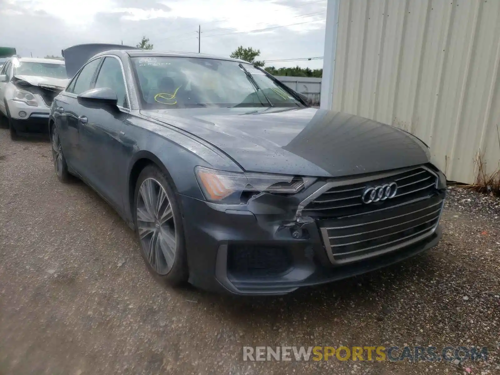 1 Photograph of a damaged car WAUM2AF22KN041601 AUDI A6 2019