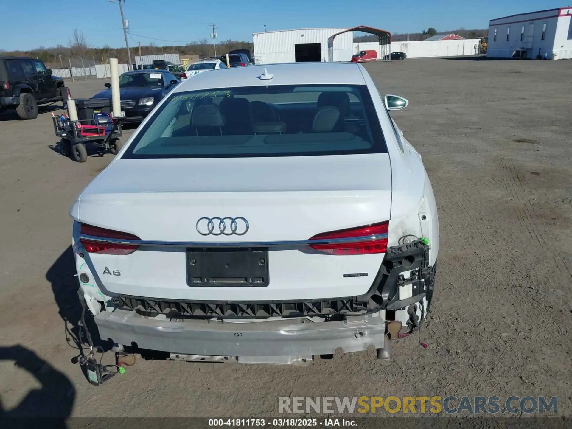 16 Photograph of a damaged car WAUM2AF22KN044384 AUDI A6 2019