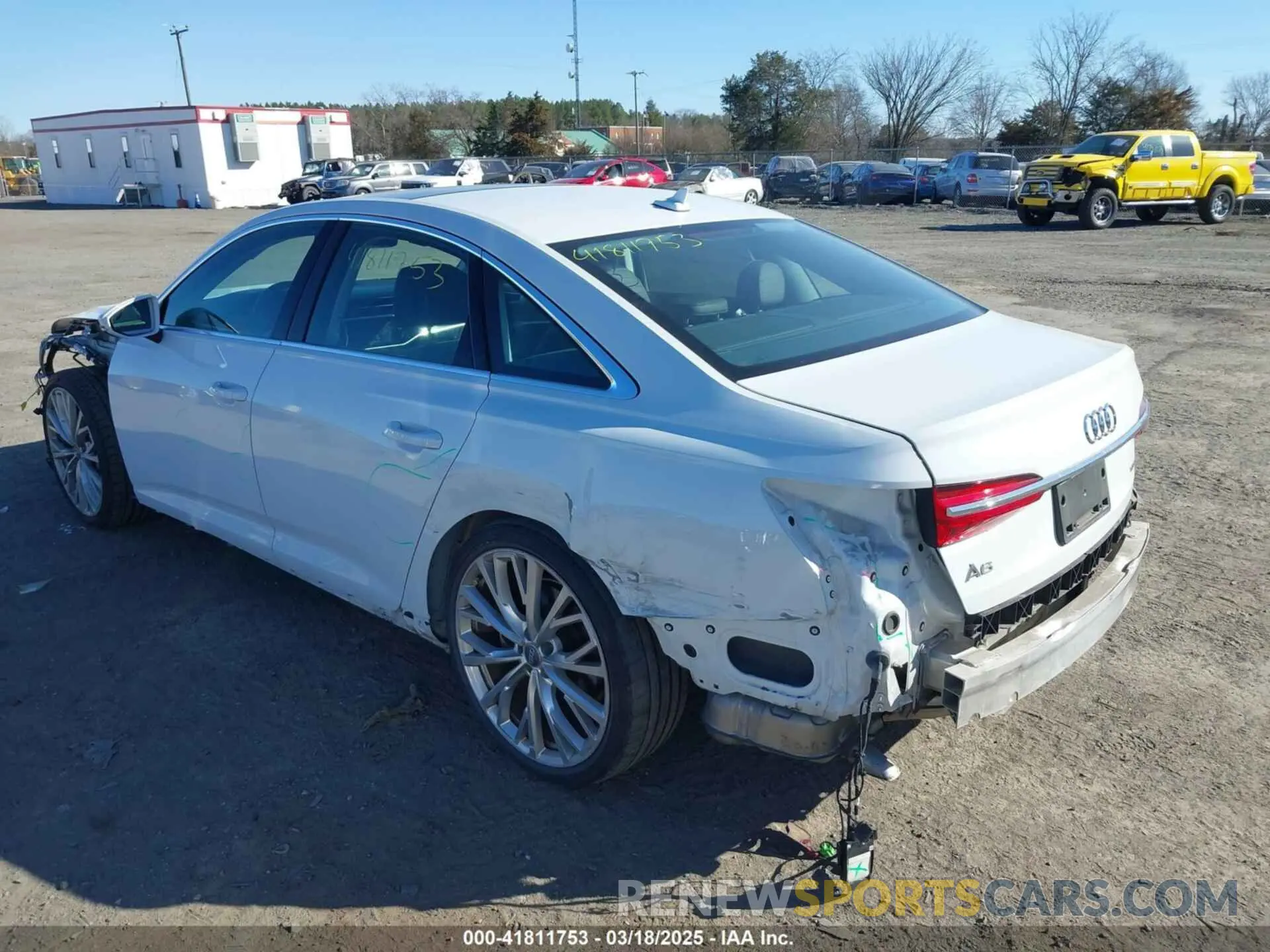 3 Photograph of a damaged car WAUM2AF22KN044384 AUDI A6 2019