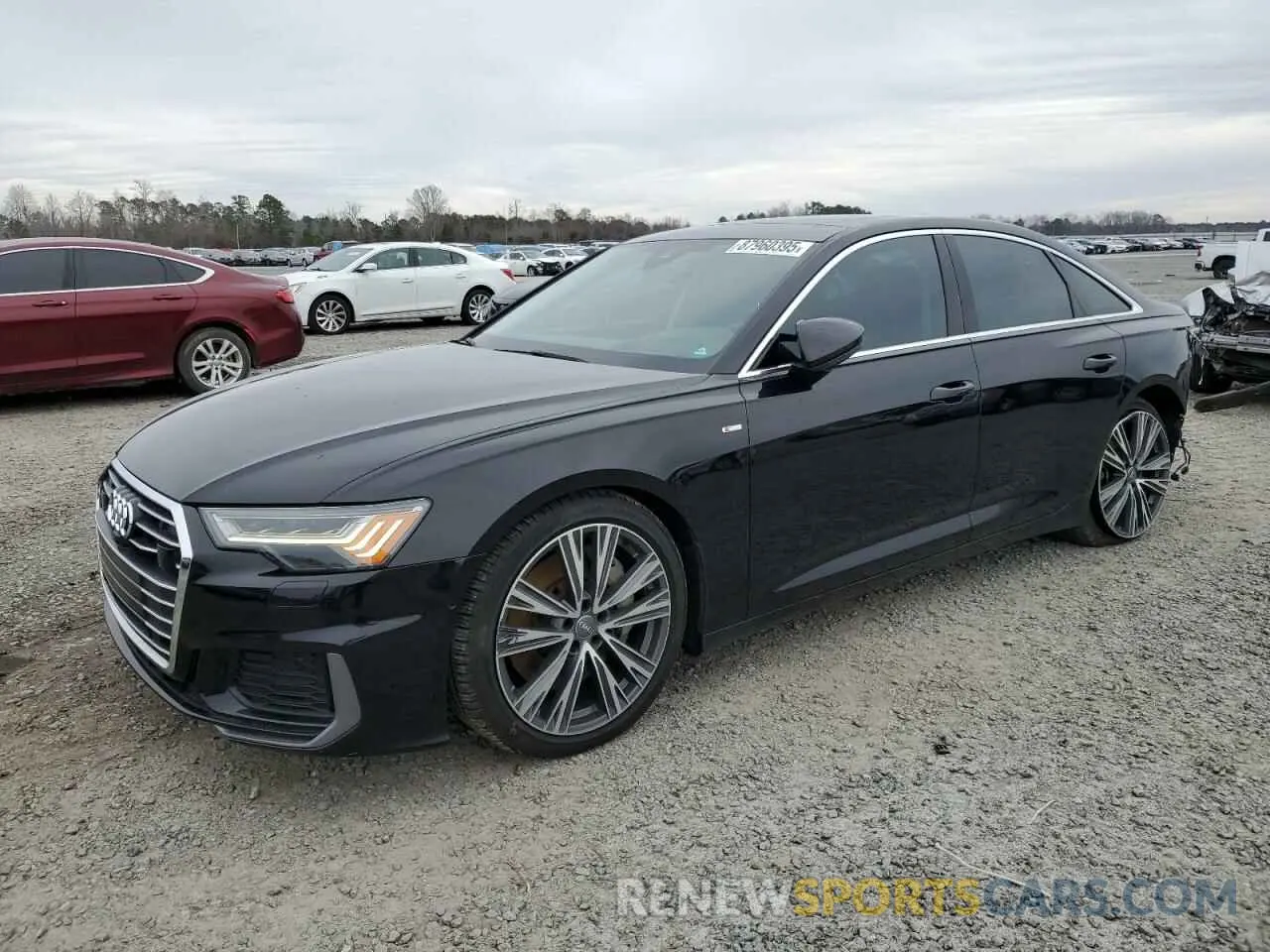 1 Photograph of a damaged car WAUM2AF22KN102154 AUDI A6 2019