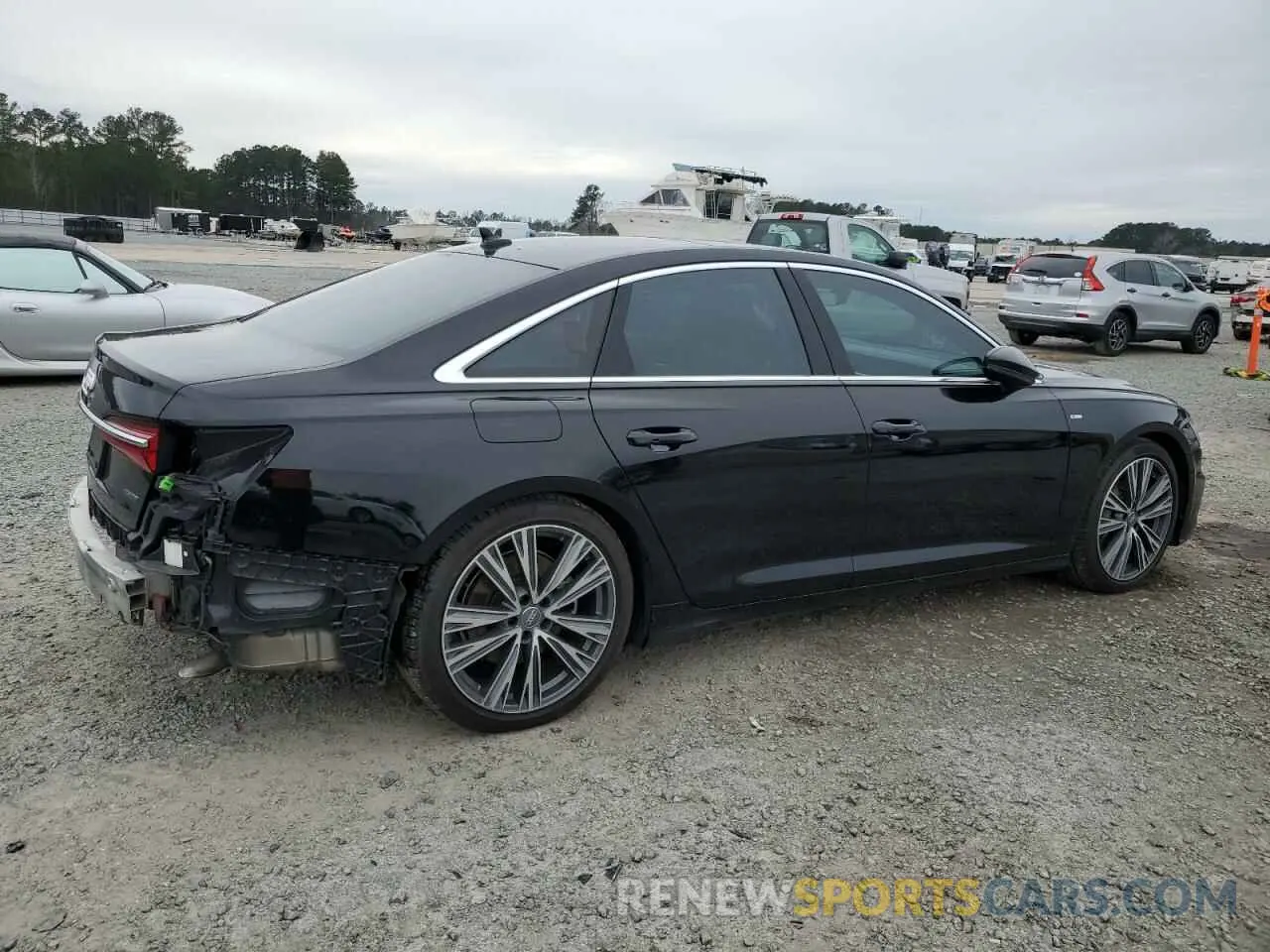 3 Photograph of a damaged car WAUM2AF22KN102154 AUDI A6 2019