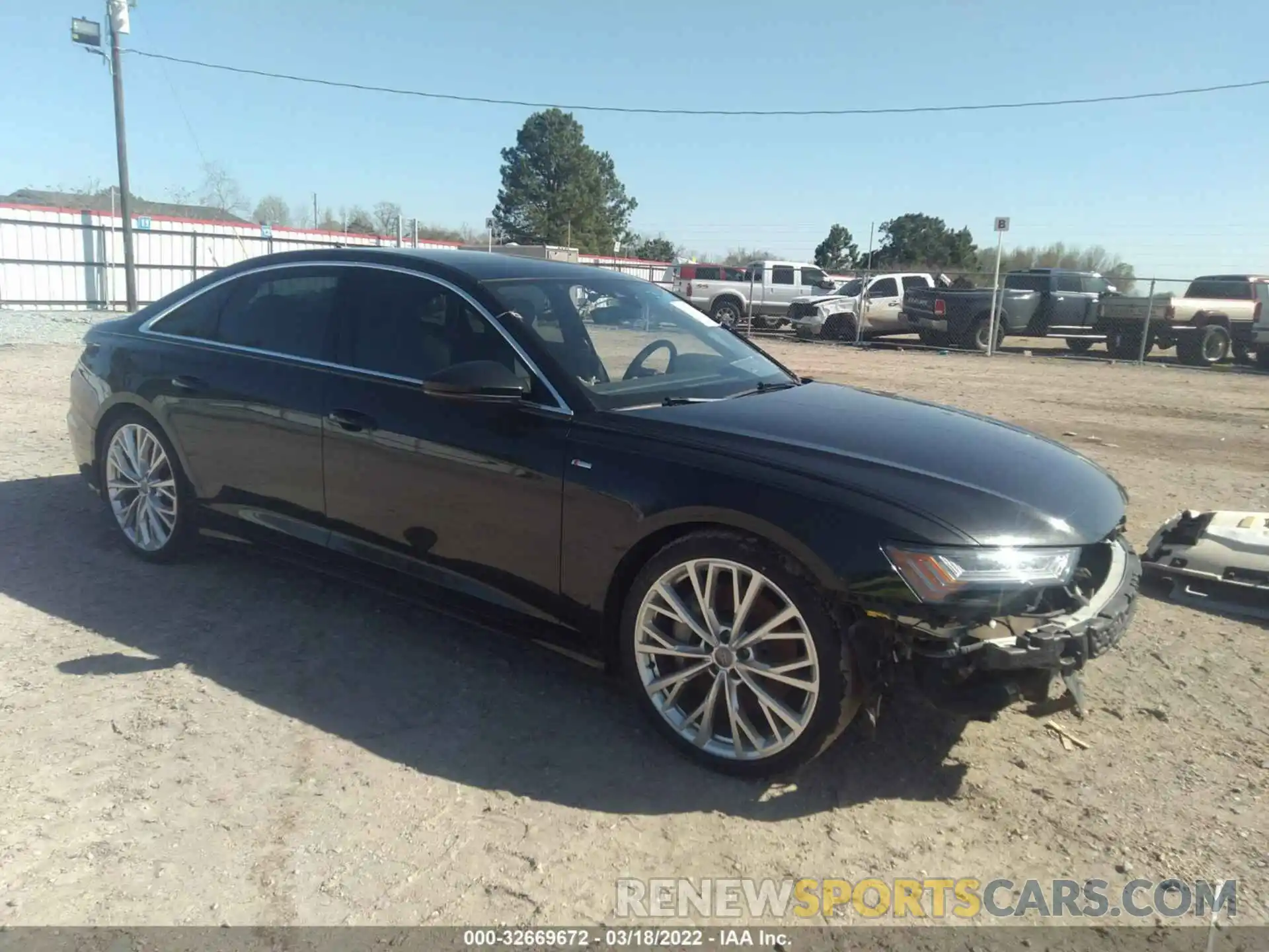 1 Photograph of a damaged car WAUM2AF23KN047293 AUDI A6 2019