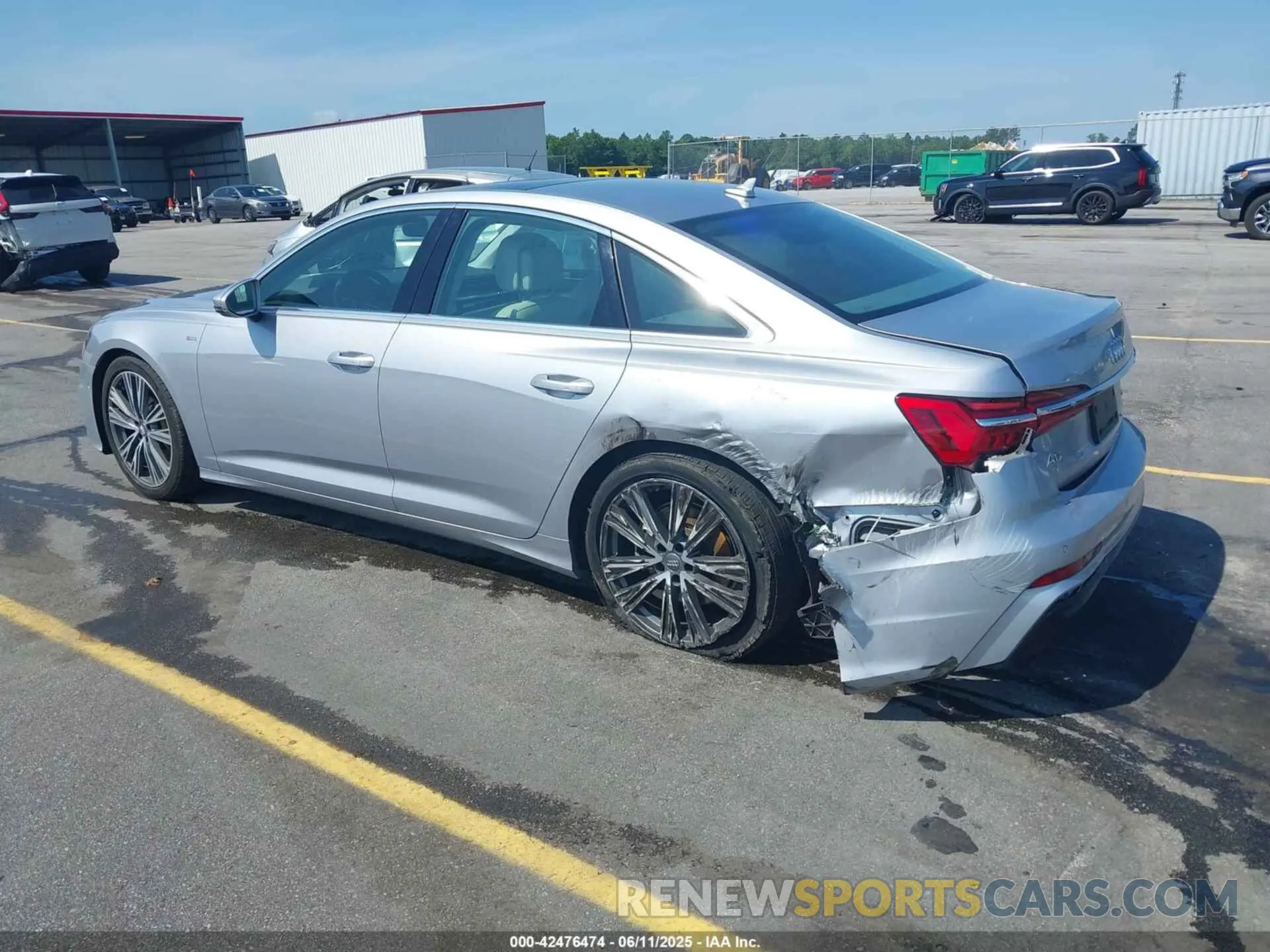 3 Photograph of a damaged car WAUM2AF24KN051949 AUDI A6 2019