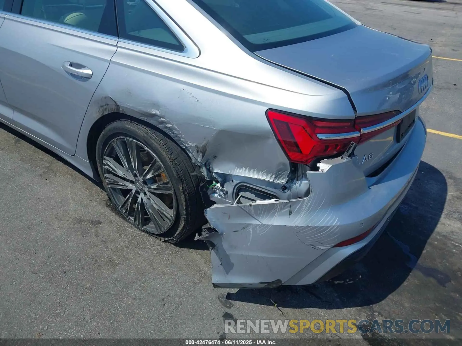 6 Photograph of a damaged car WAUM2AF24KN051949 AUDI A6 2019