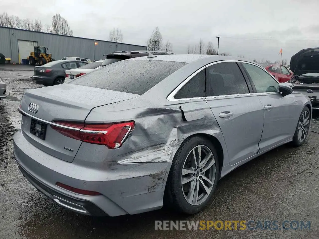 3 Photograph of a damaged car WAUM2AF26KN129812 AUDI A6 2019