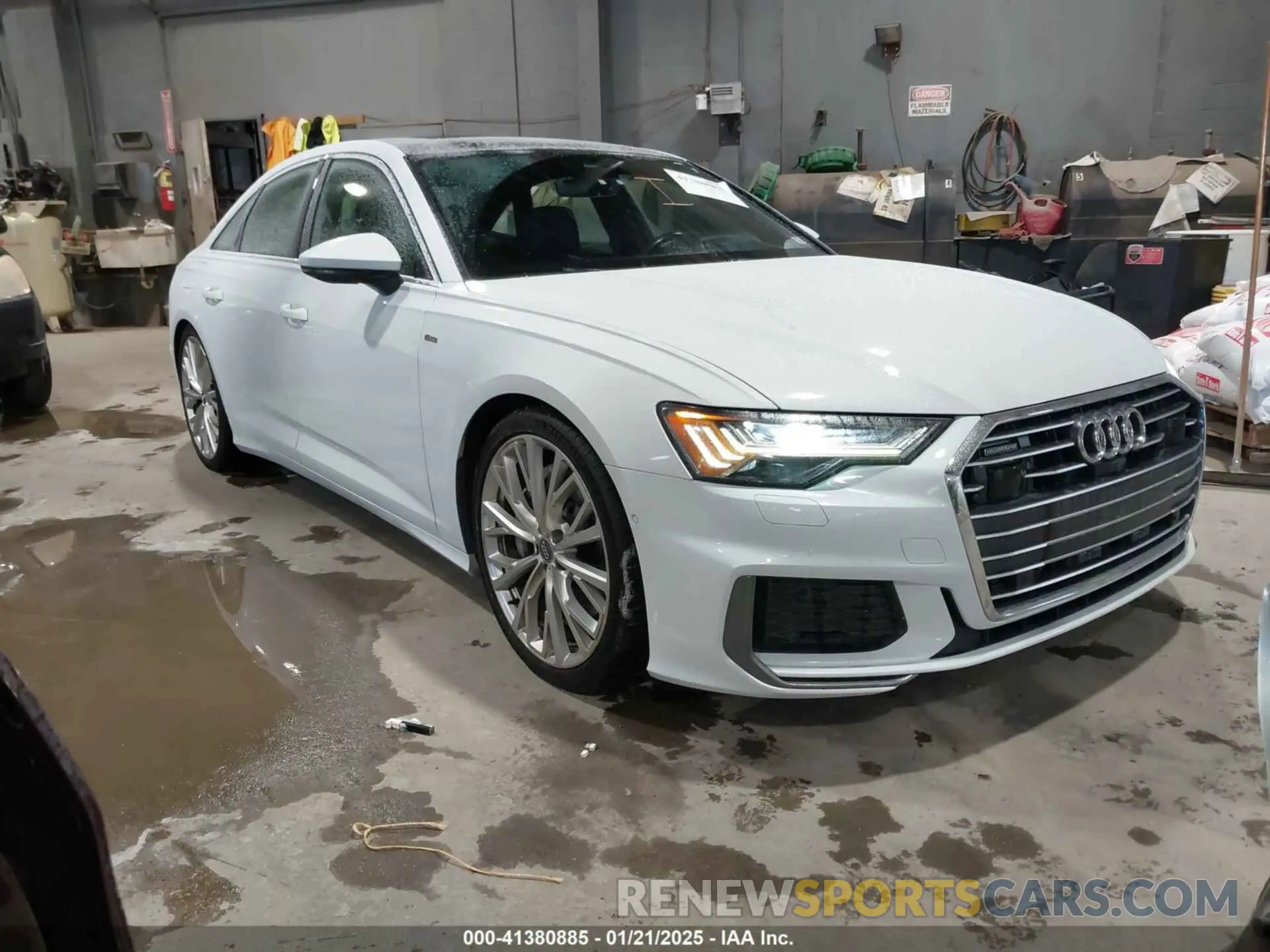 1 Photograph of a damaged car WAUM2AF27KN026348 AUDI A6 2019