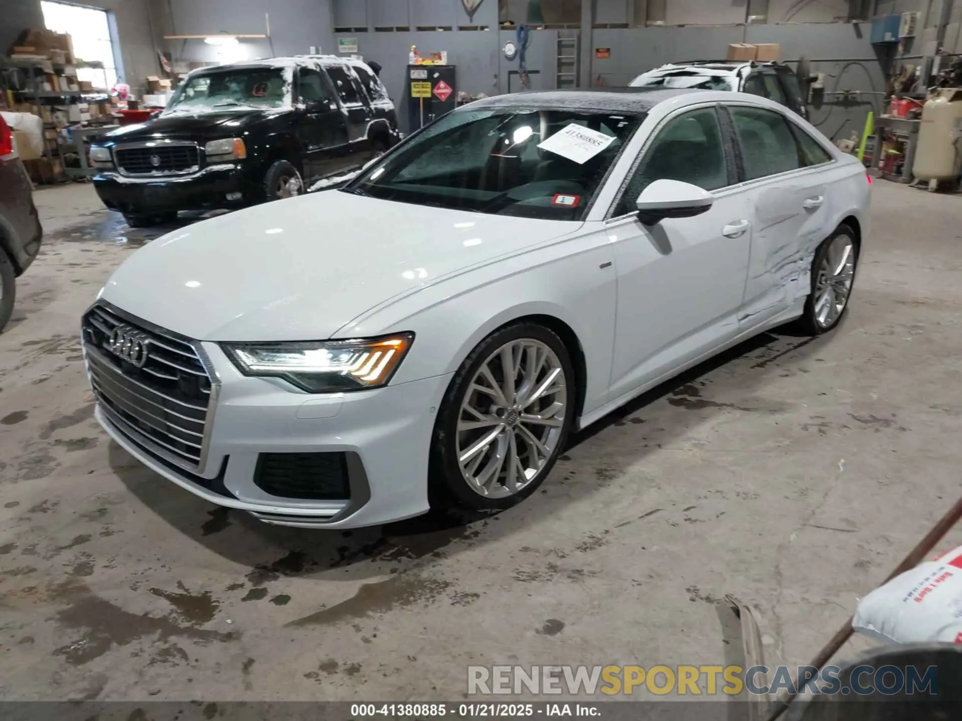2 Photograph of a damaged car WAUM2AF27KN026348 AUDI A6 2019