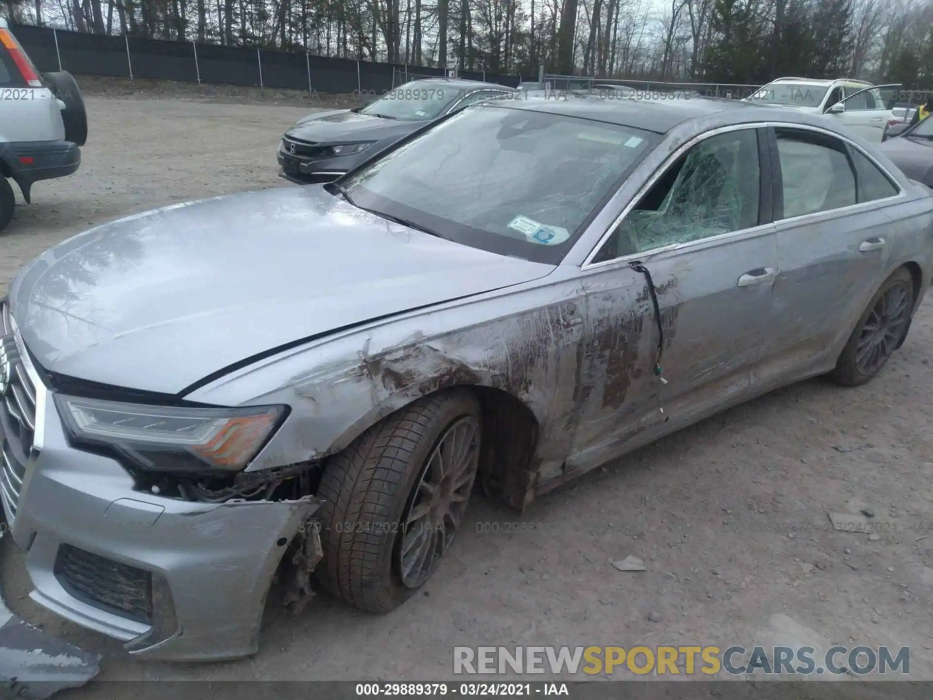 6 Photograph of a damaged car WAUM2AF27KN036166 AUDI A6 2019