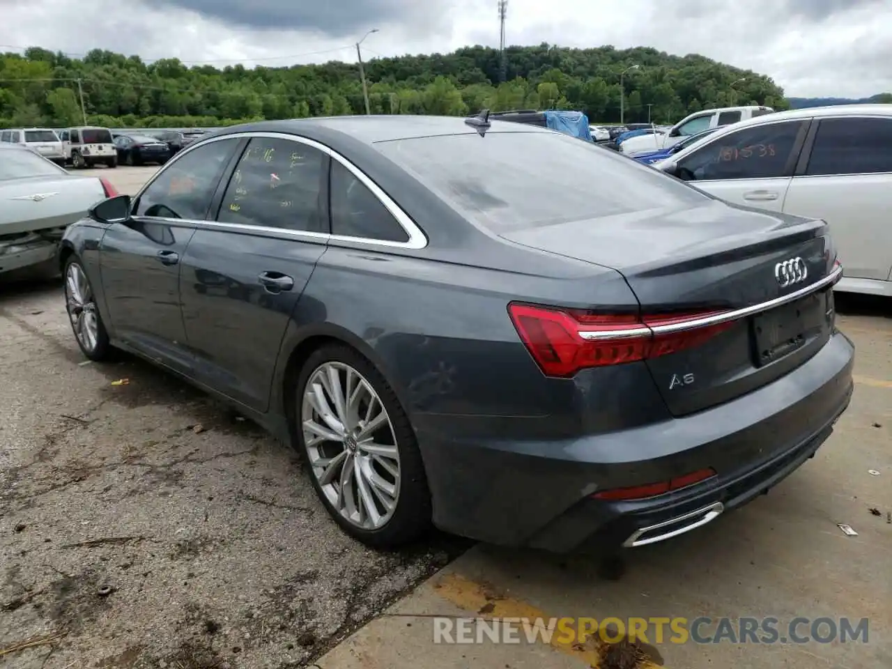 3 Photograph of a damaged car WAUM2AF27KN044283 AUDI A6 2019