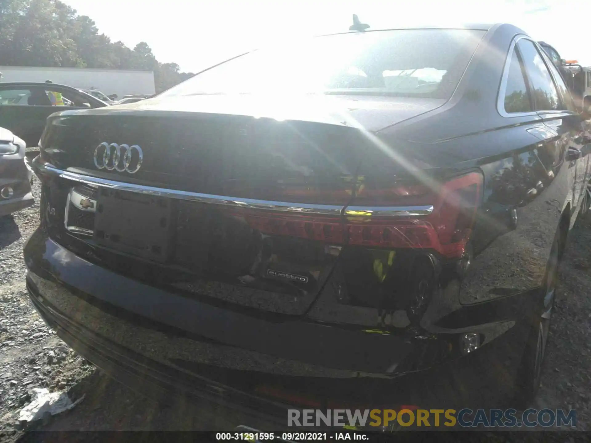 4 Photograph of a damaged car WAUM2AF28KN028206 AUDI A6 2019