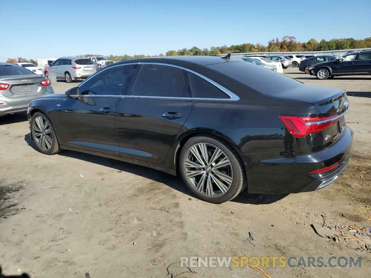 2 Photograph of a damaged car WAUM2AF28KN034328 AUDI A6 2019