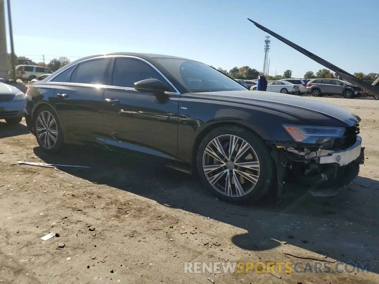 4 Photograph of a damaged car WAUM2AF28KN034328 AUDI A6 2019