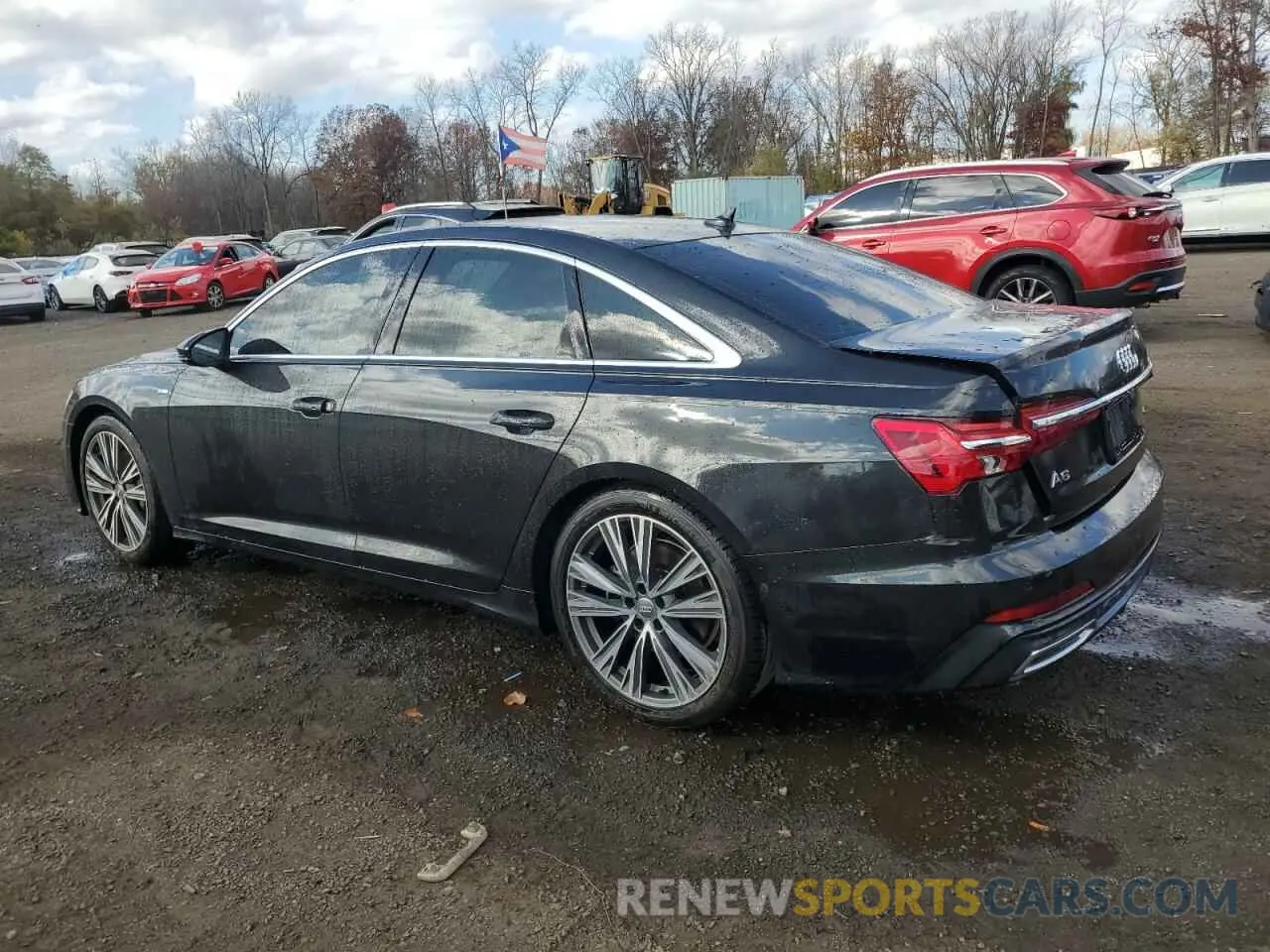 2 Photograph of a damaged car WAUM2AF28KN111800 AUDI A6 2019
