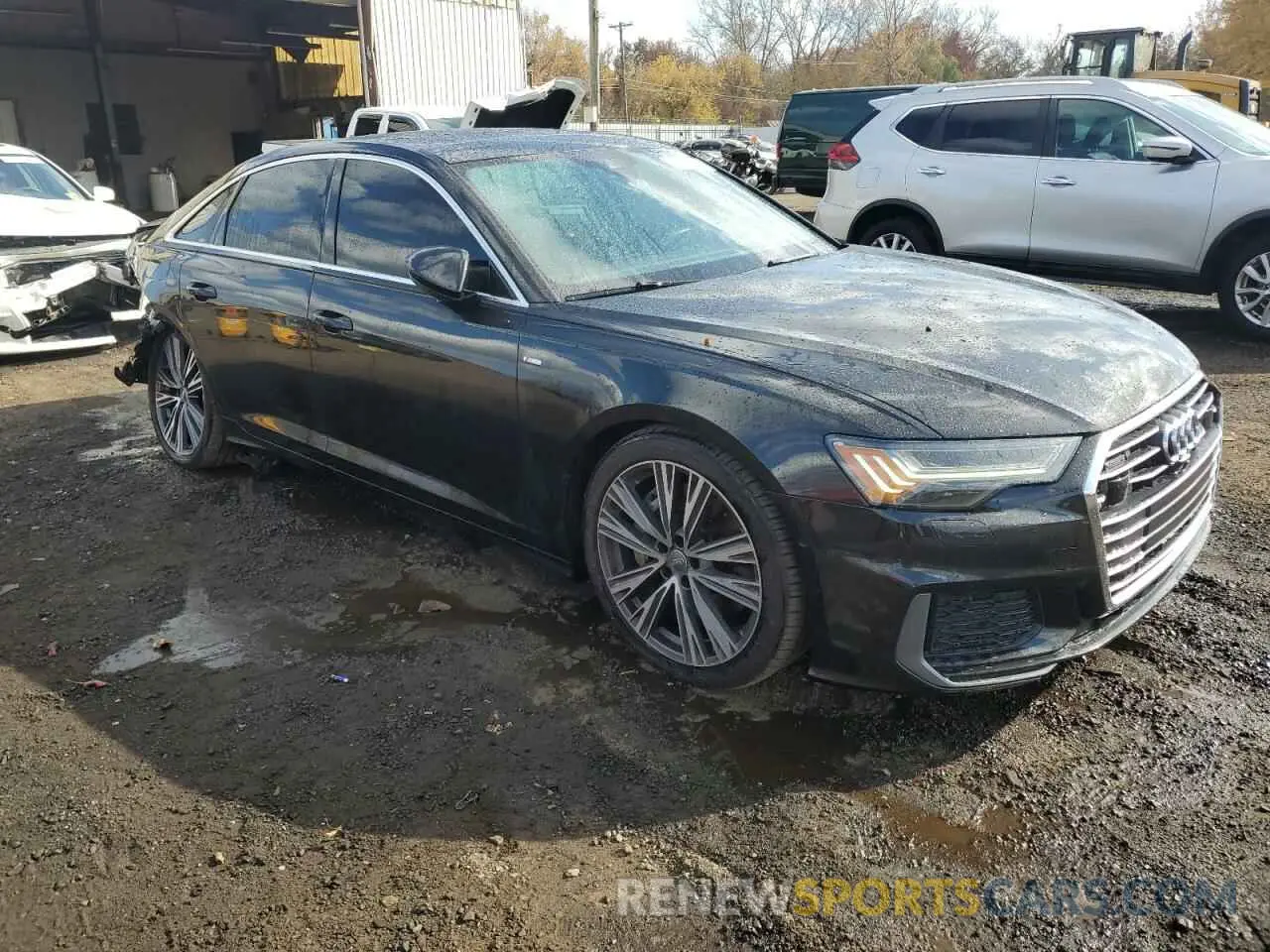 4 Photograph of a damaged car WAUM2AF28KN111800 AUDI A6 2019