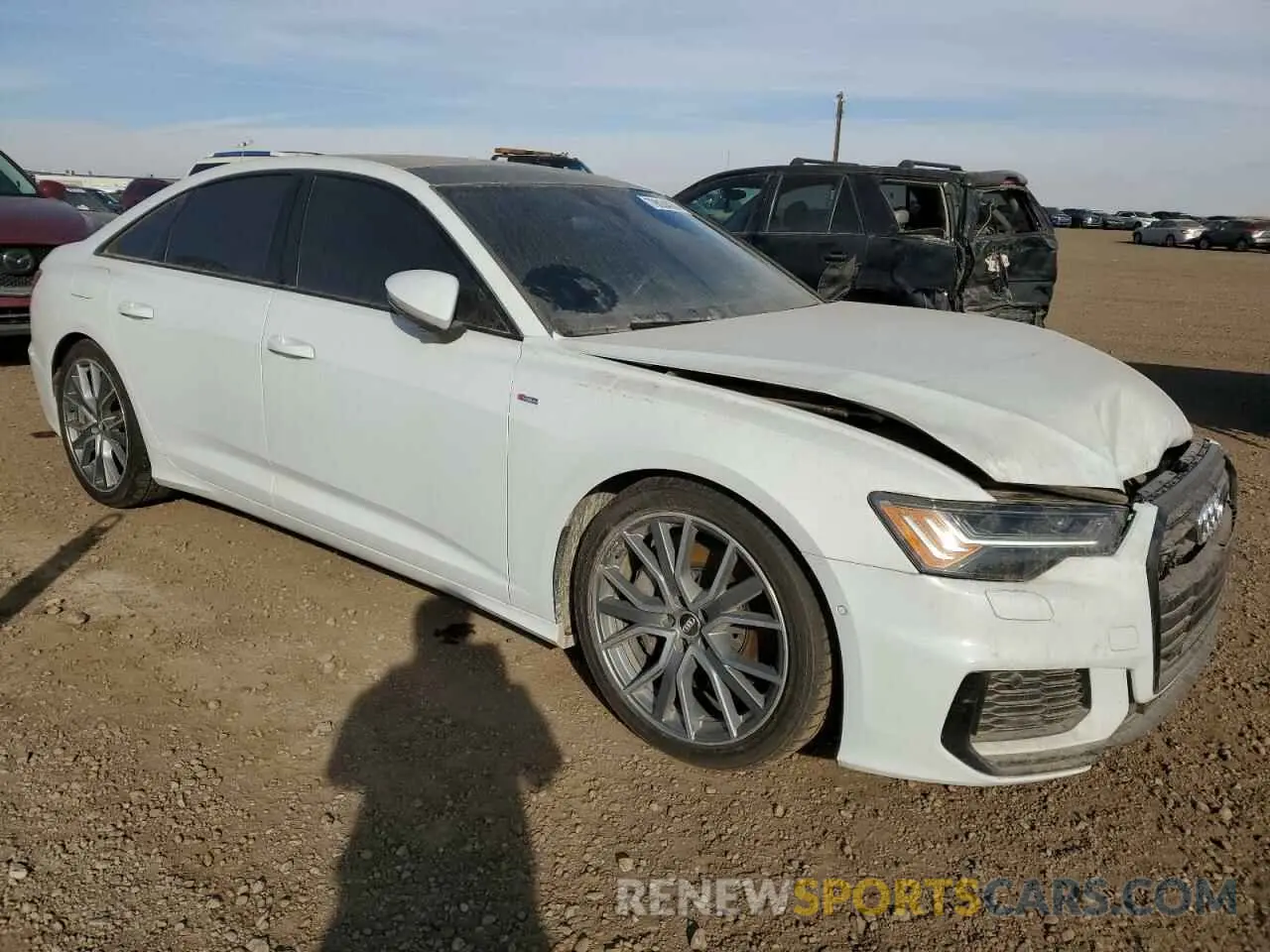 4 Photograph of a damaged car WAUM2AF29KN091590 AUDI A6 2019