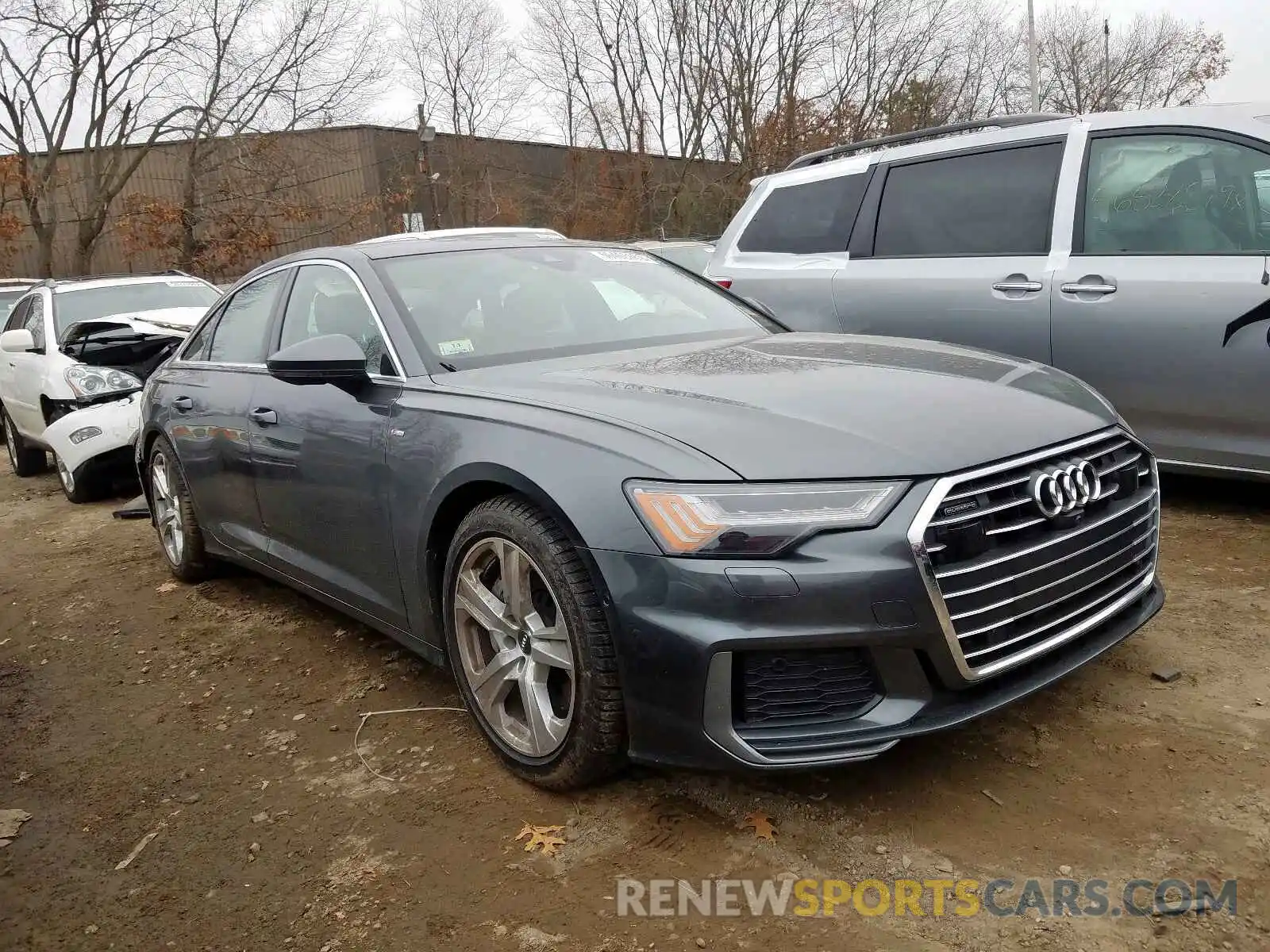 1 Photograph of a damaged car WAUM2AF2XKN033830 AUDI A6 2019