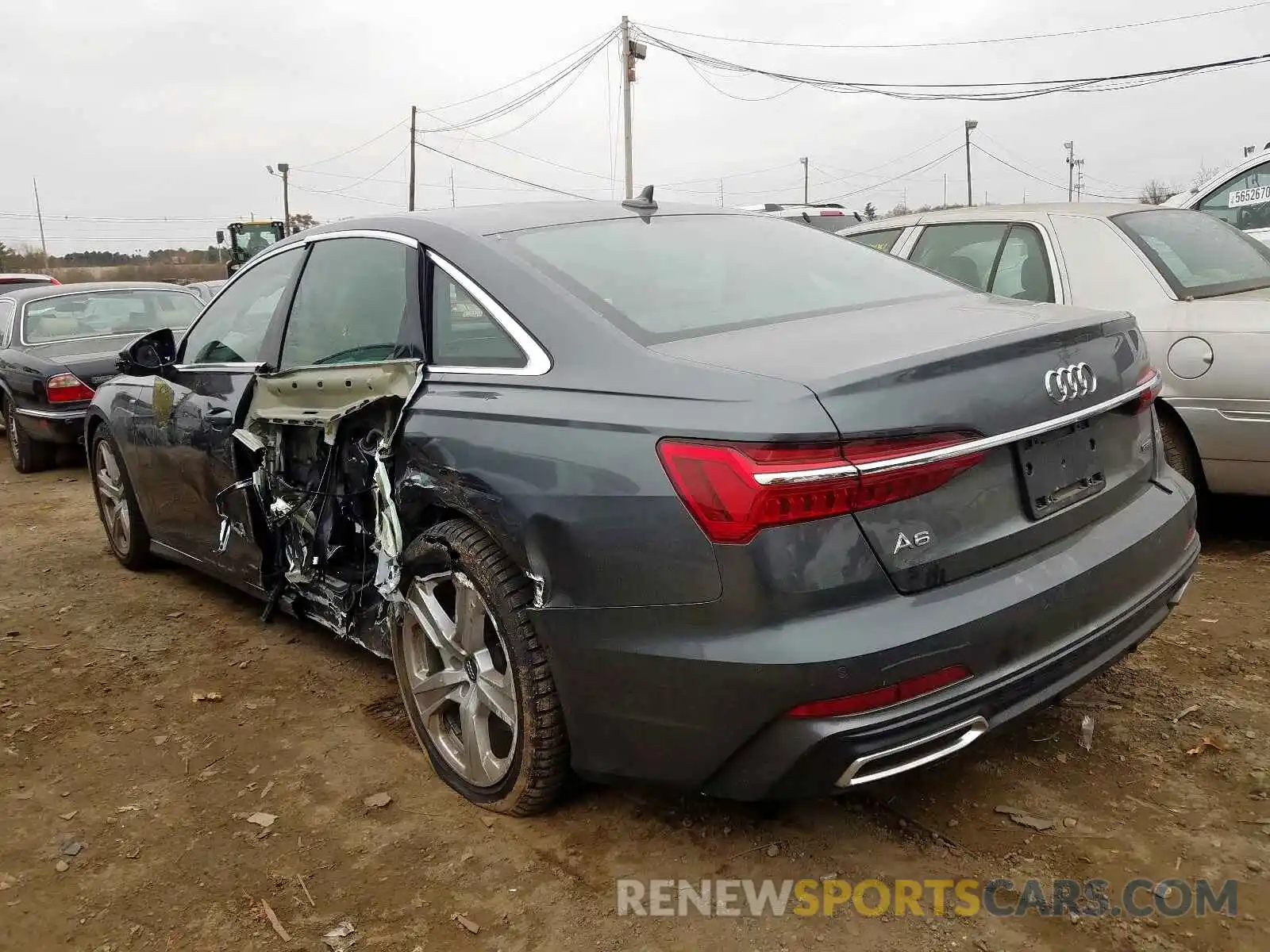 3 Photograph of a damaged car WAUM2AF2XKN033830 AUDI A6 2019