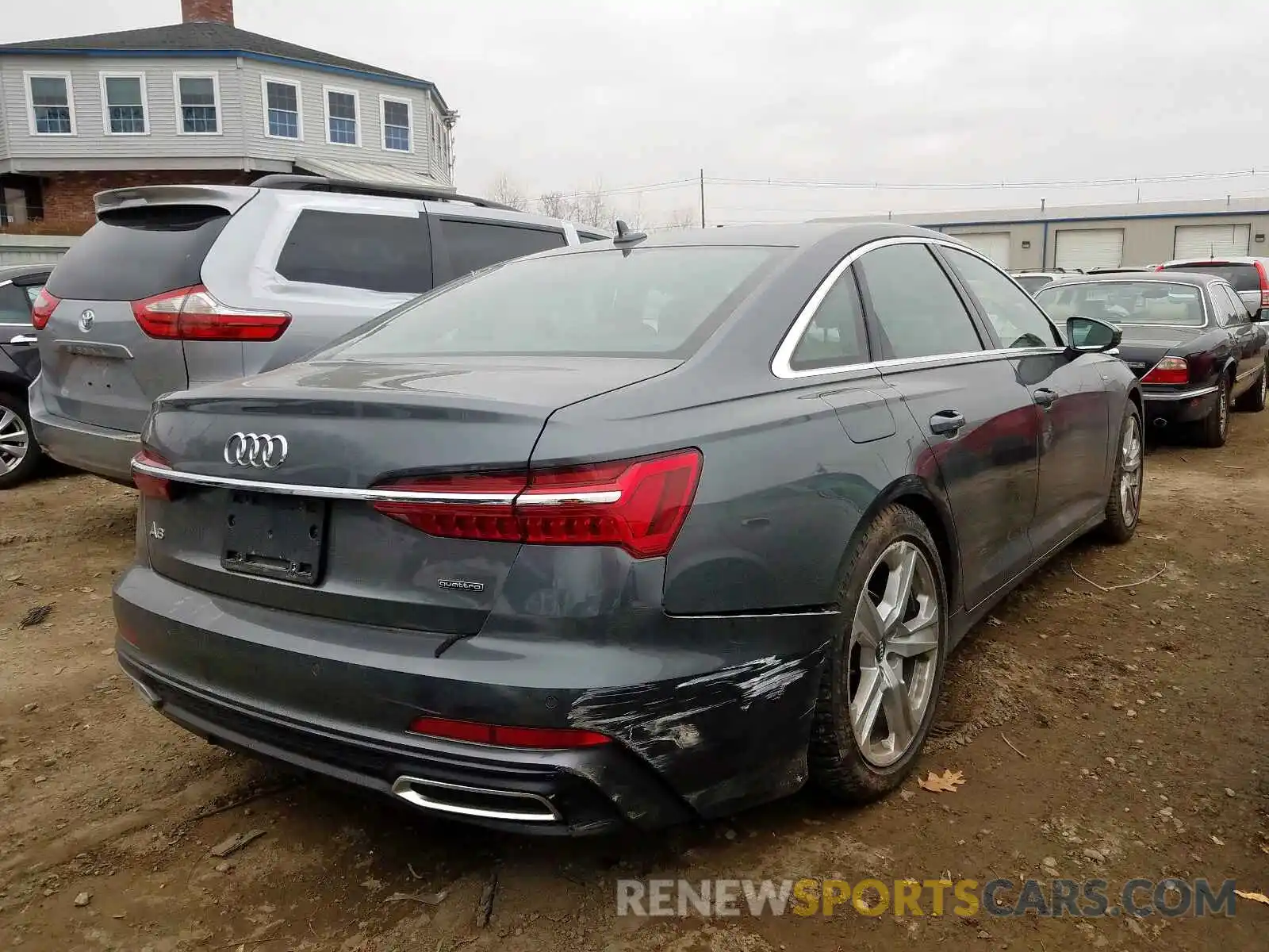 4 Photograph of a damaged car WAUM2AF2XKN033830 AUDI A6 2019