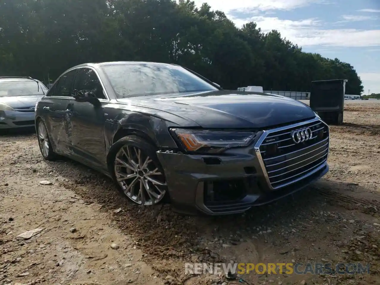 1 Photograph of a damaged car WAUM2AF2XKN053737 AUDI A6 2019