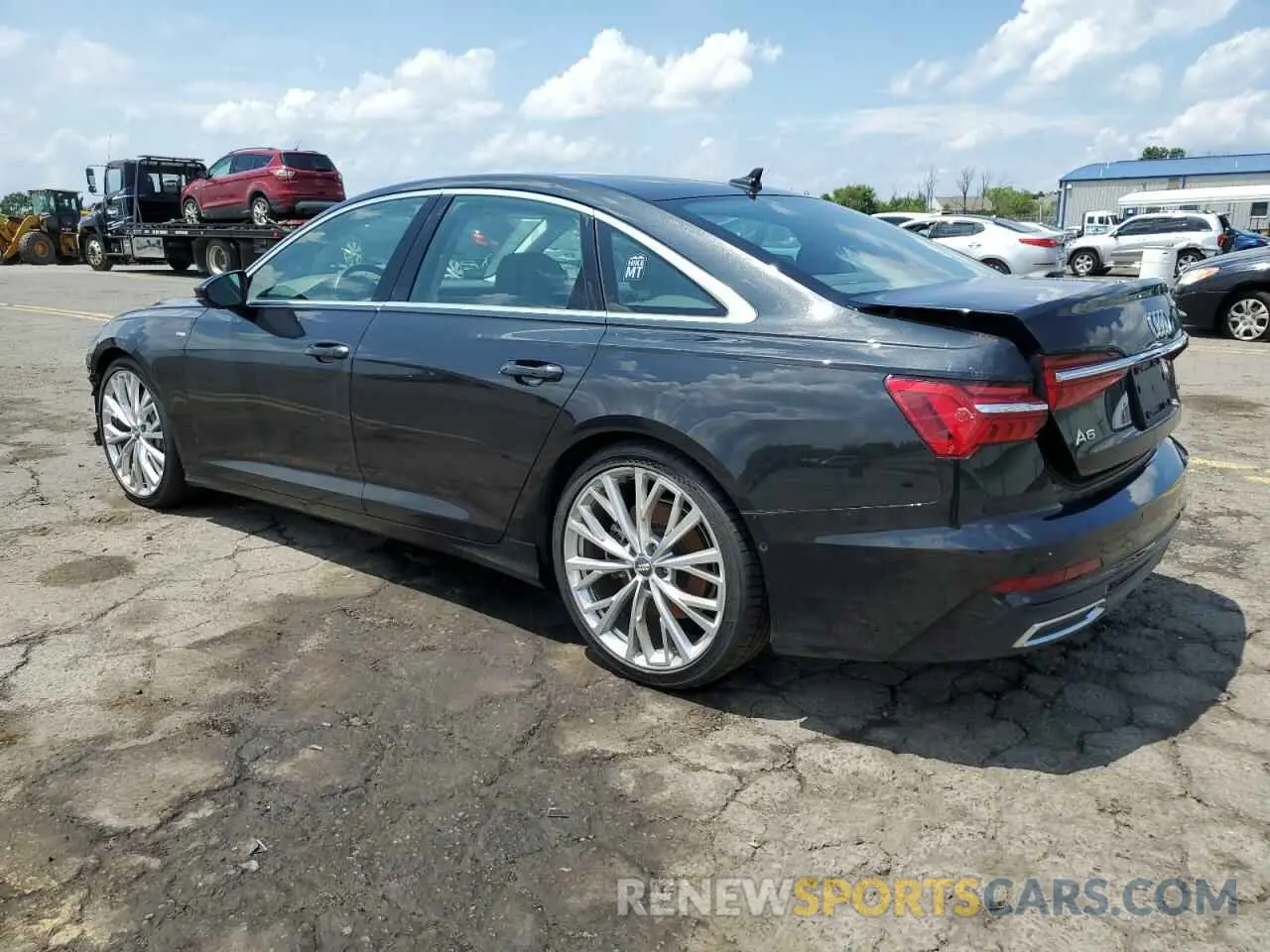 2 Photograph of a damaged car WAUM2BF21KN042034 AUDI A6 2019