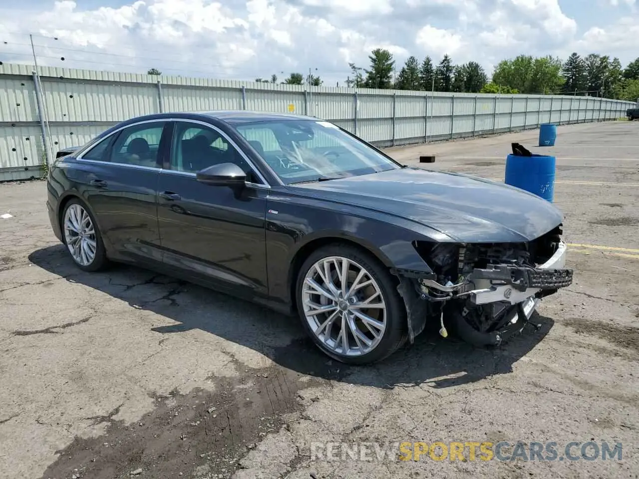 4 Photograph of a damaged car WAUM2BF21KN042034 AUDI A6 2019