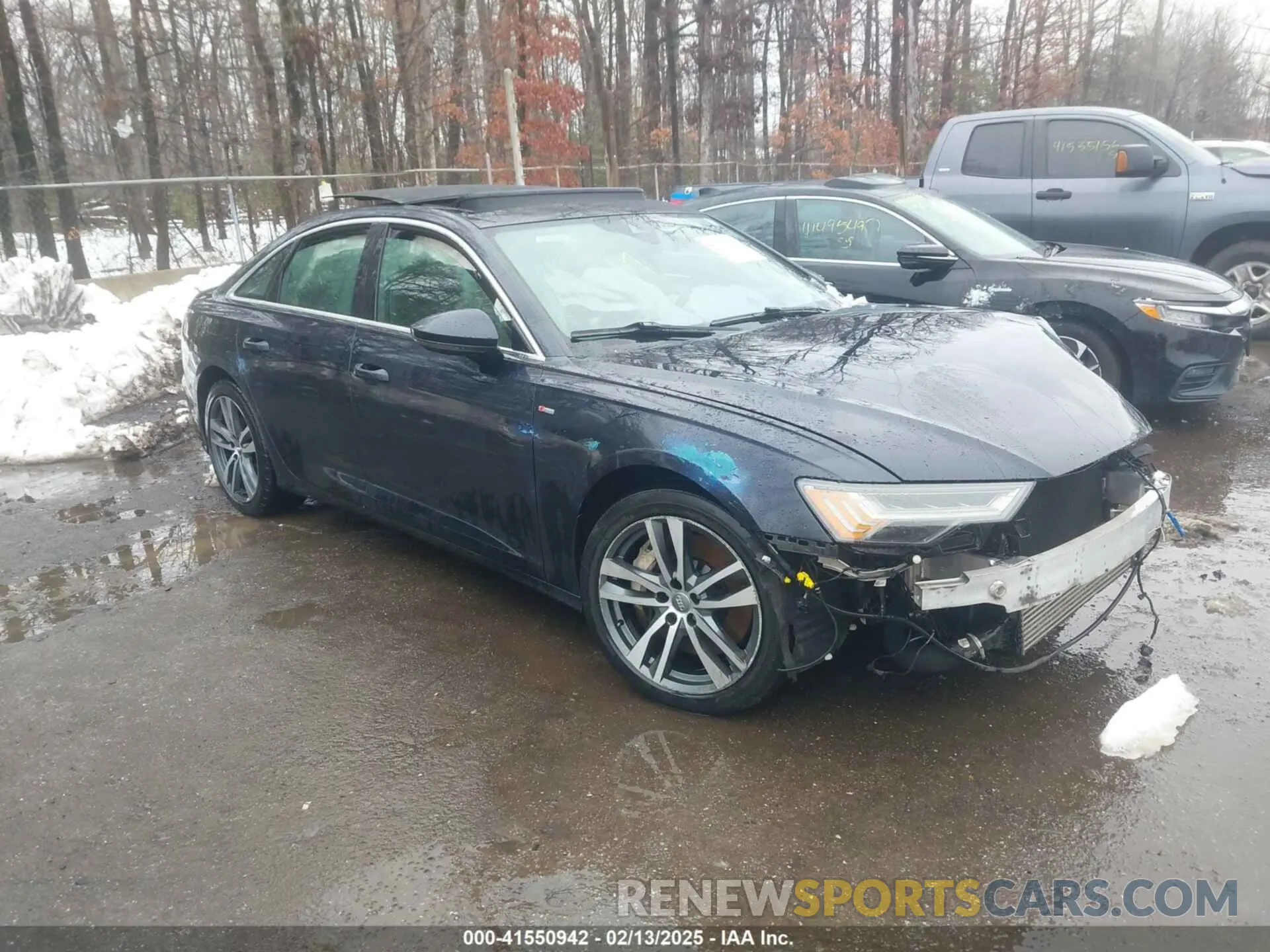 1 Photograph of a damaged car WAUM2BF26KN048220 AUDI A6 2019