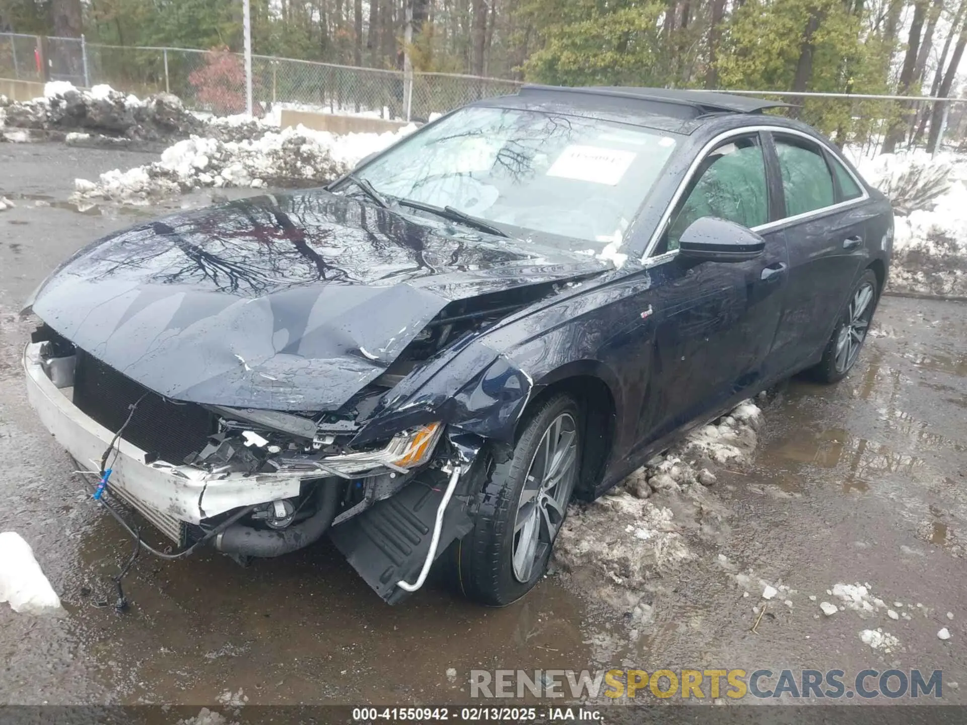 2 Photograph of a damaged car WAUM2BF26KN048220 AUDI A6 2019