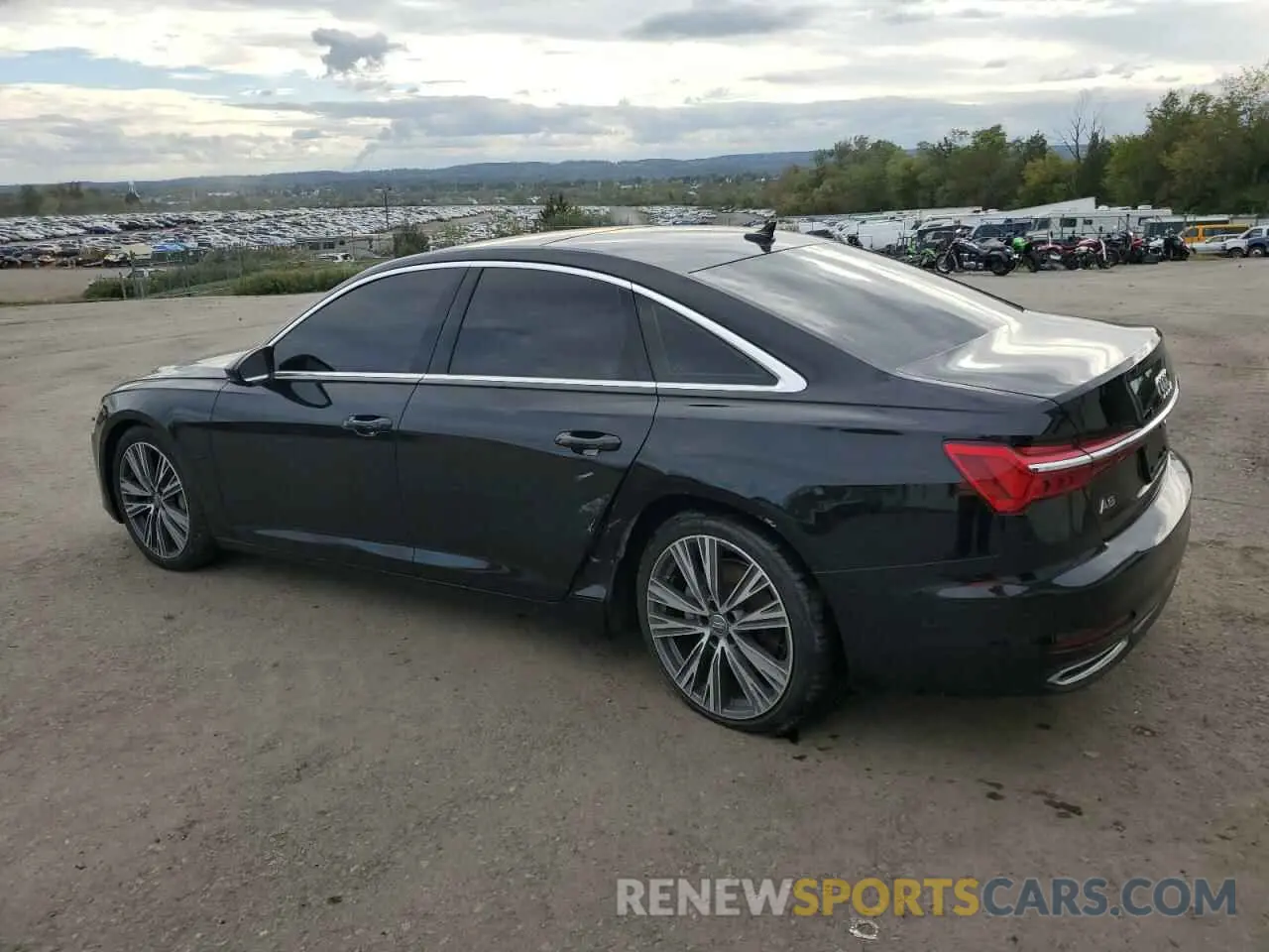 2 Photograph of a damaged car WAUD8AF22LN055370 AUDI A6 2020