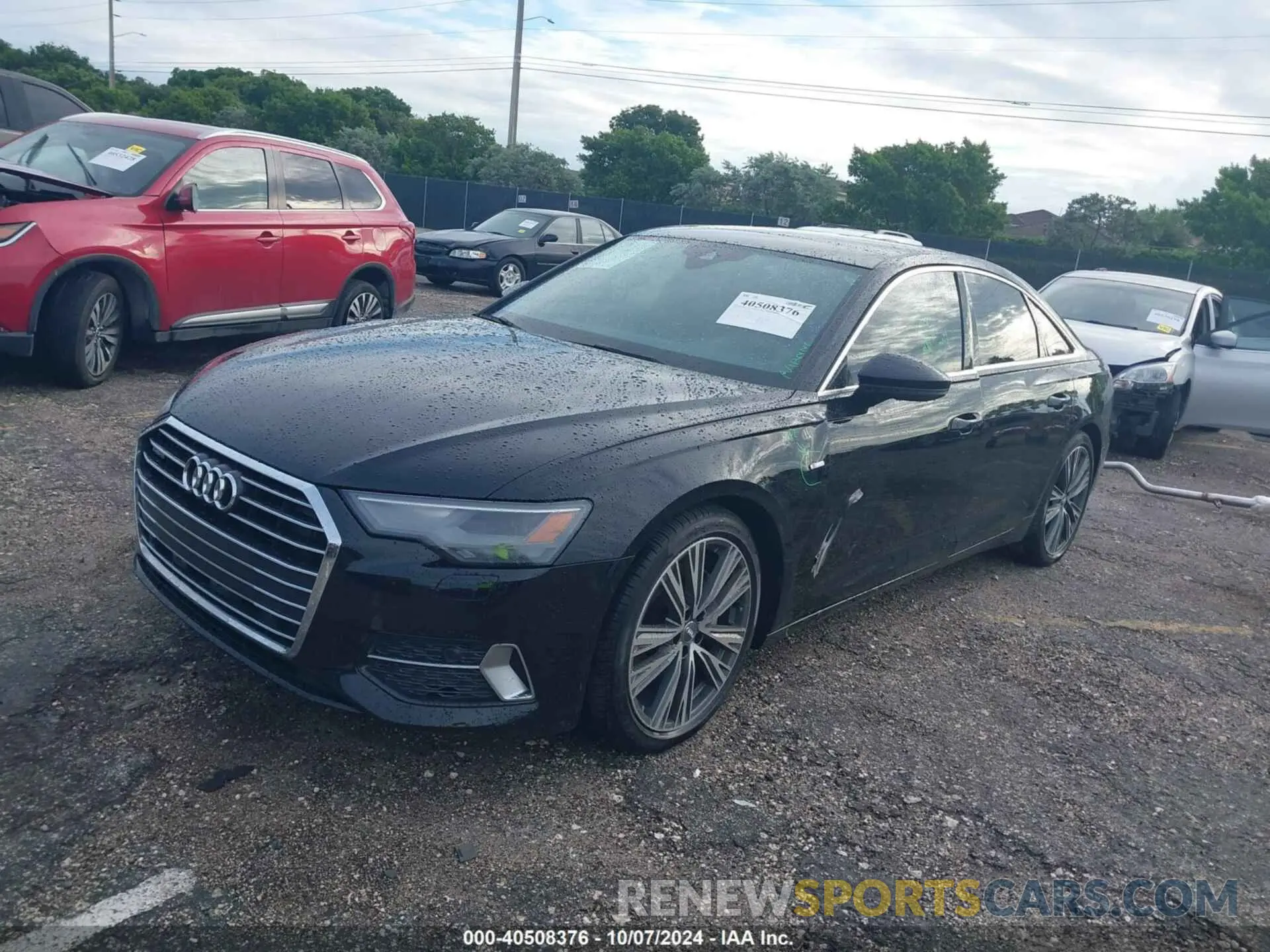 2 Photograph of a damaged car WAUD8AF26LN052441 AUDI A6 2020