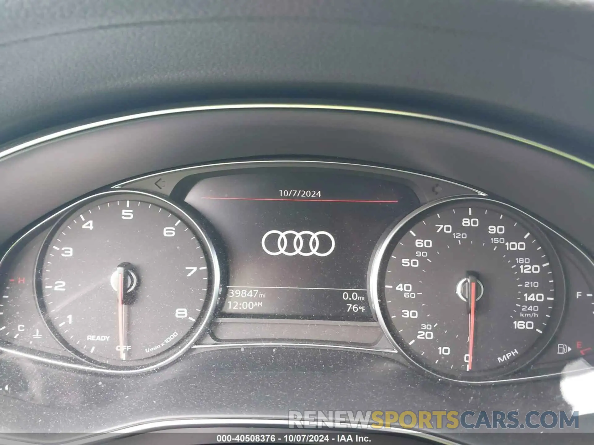 7 Photograph of a damaged car WAUD8AF26LN052441 AUDI A6 2020