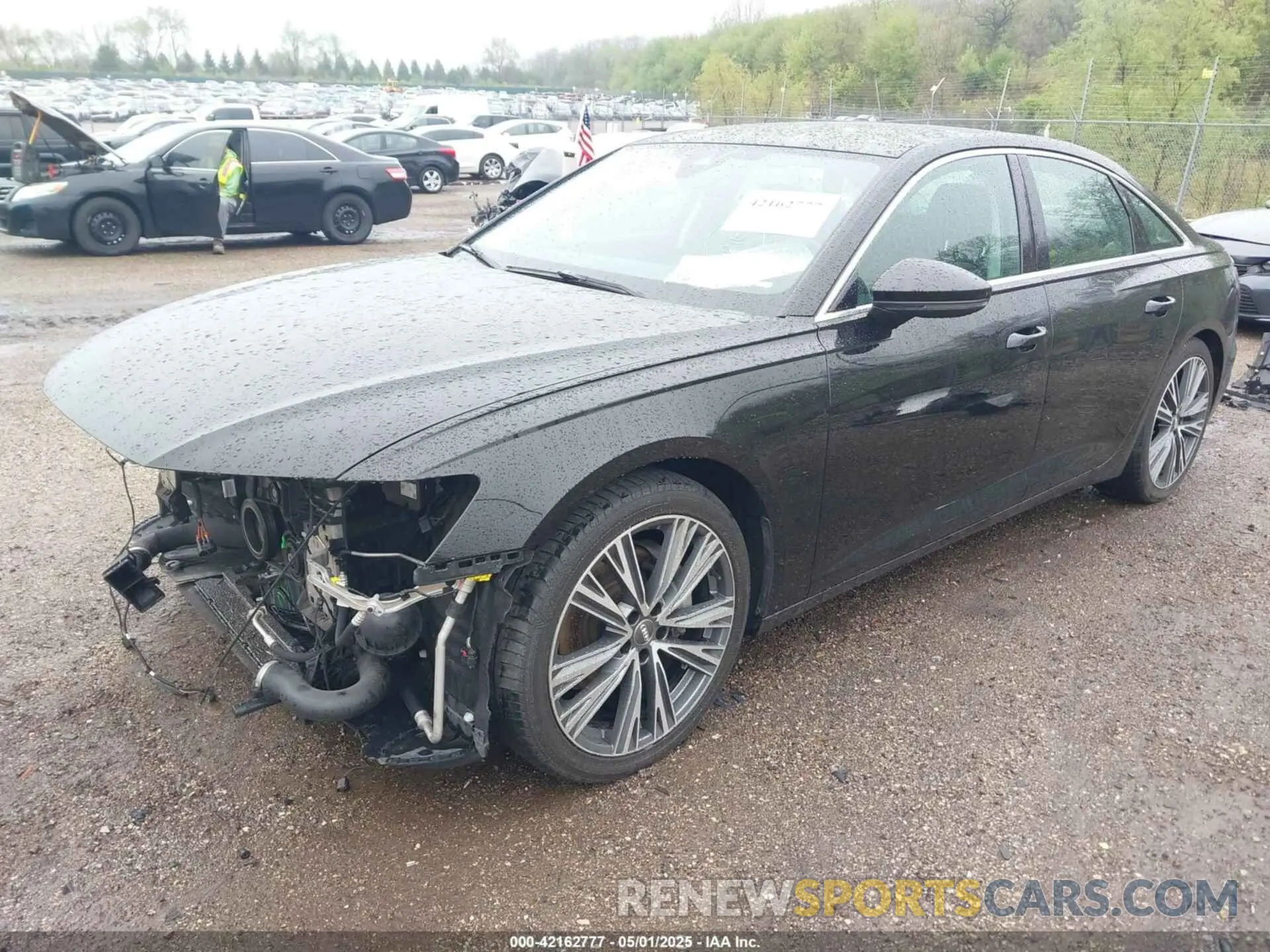 2 Photograph of a damaged car WAUD8AF28LN038685 AUDI A6 2020