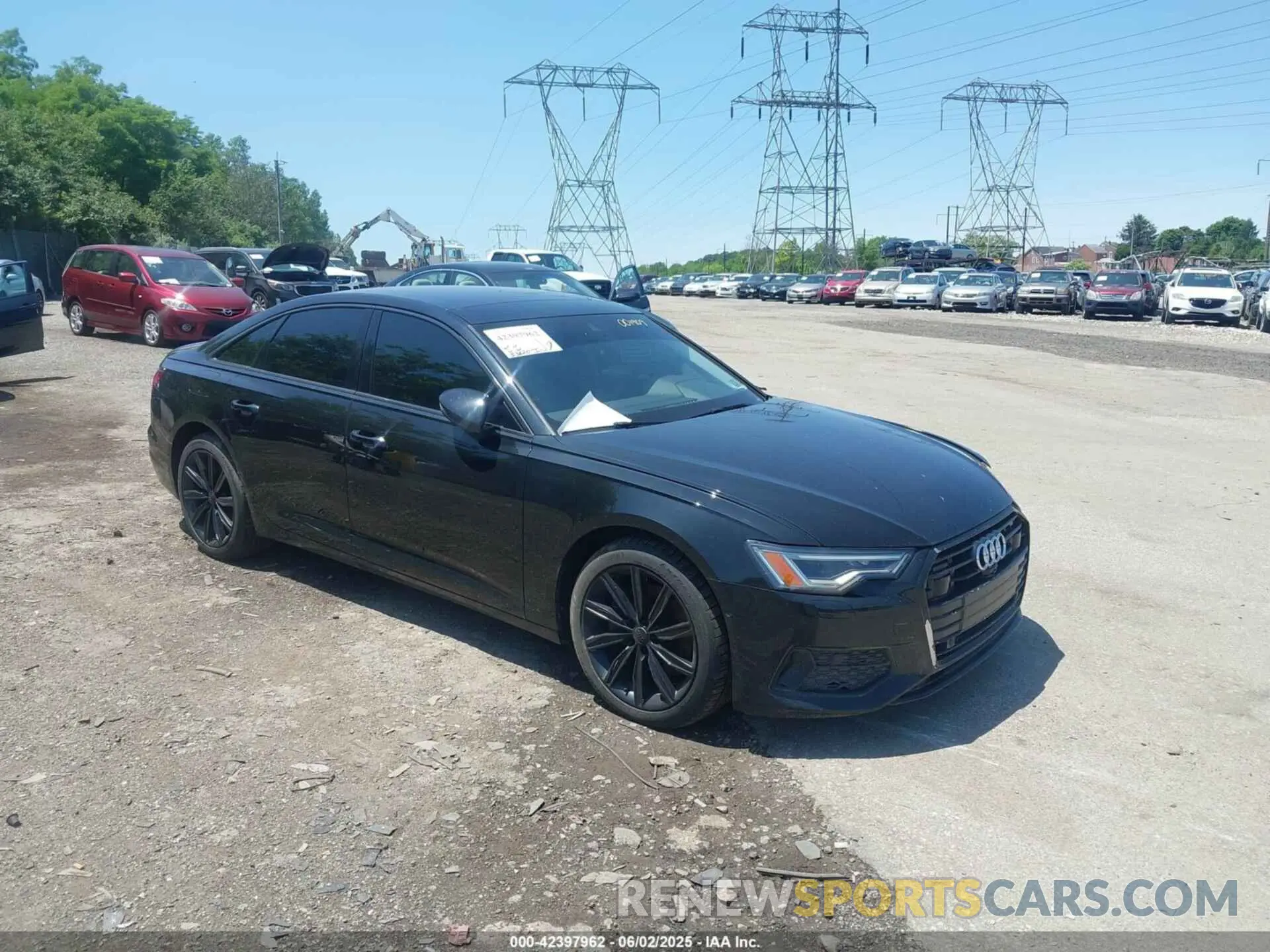 1 Photograph of a damaged car WAUE8AF20LN001909 AUDI A6 2020