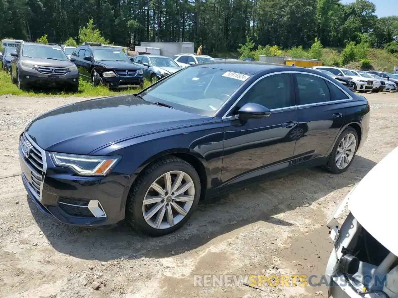 1 Photograph of a damaged car WAUE8AF22LN066258 AUDI A6 2020