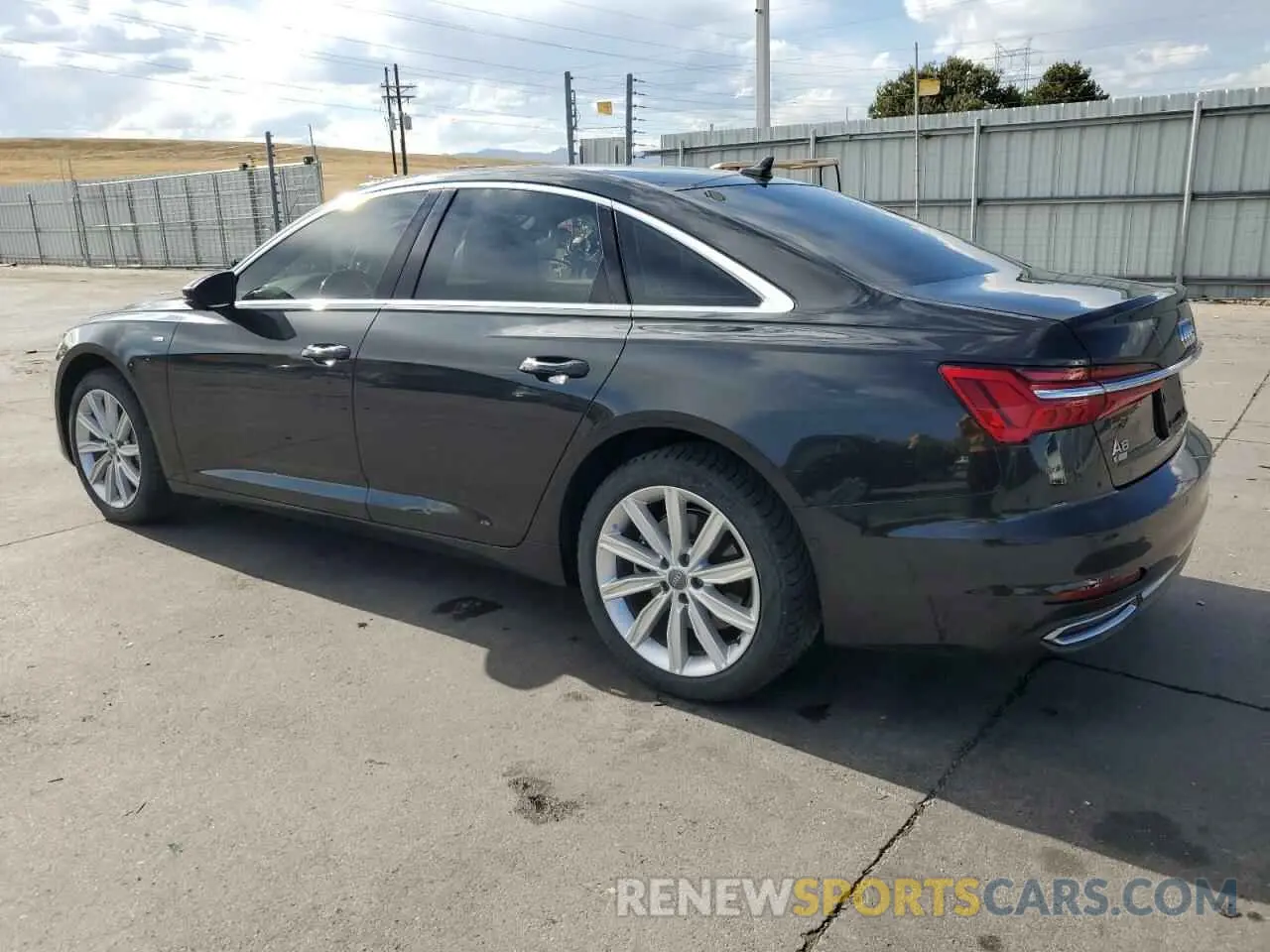 2 Photograph of a damaged car WAUE8AF24LN078931 AUDI A6 2020