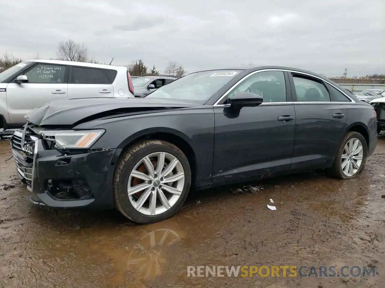 1 Photograph of a damaged car WAUE8AF24LN089167 AUDI A6 2020