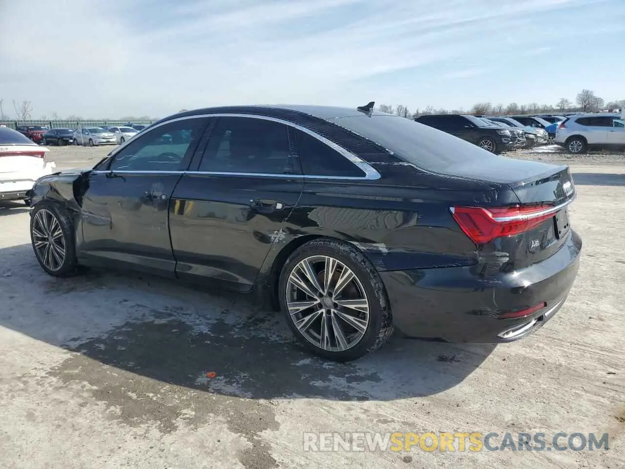 2 Photograph of a damaged car WAUE8AF27LN051884 AUDI A6 2020