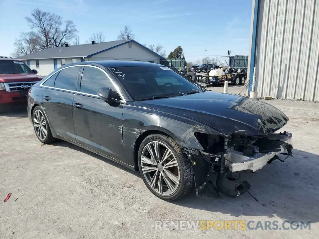 4 Photograph of a damaged car WAUE8AF27LN051884 AUDI A6 2020