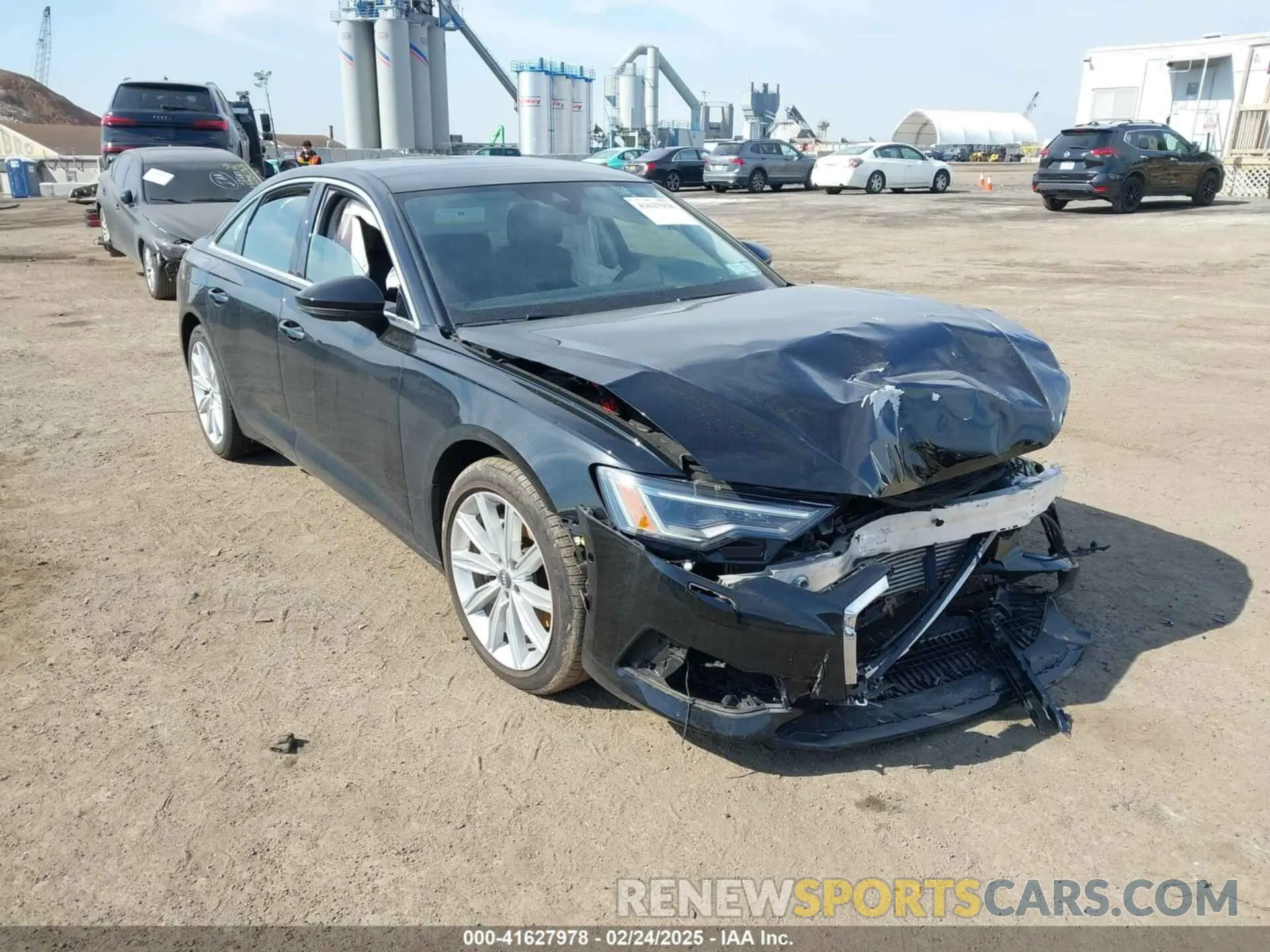 1 Photograph of a damaged car WAUE8AF2XLN053533 AUDI A6 2020