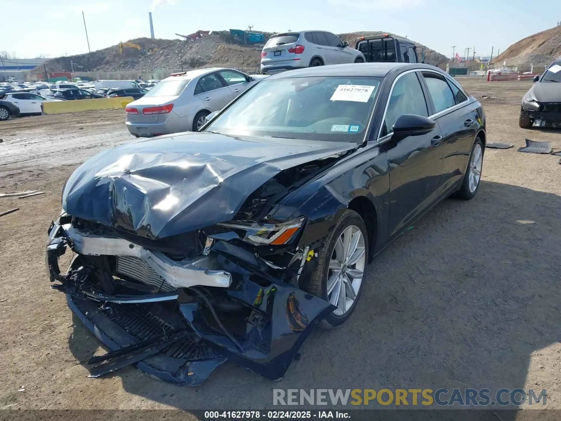 2 Photograph of a damaged car WAUE8AF2XLN053533 AUDI A6 2020